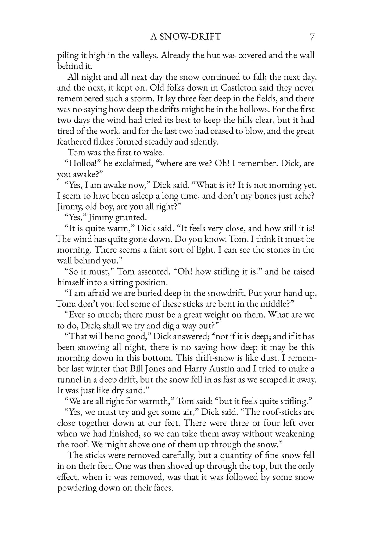 The Young Colonists by G. A. Henty — story page 7