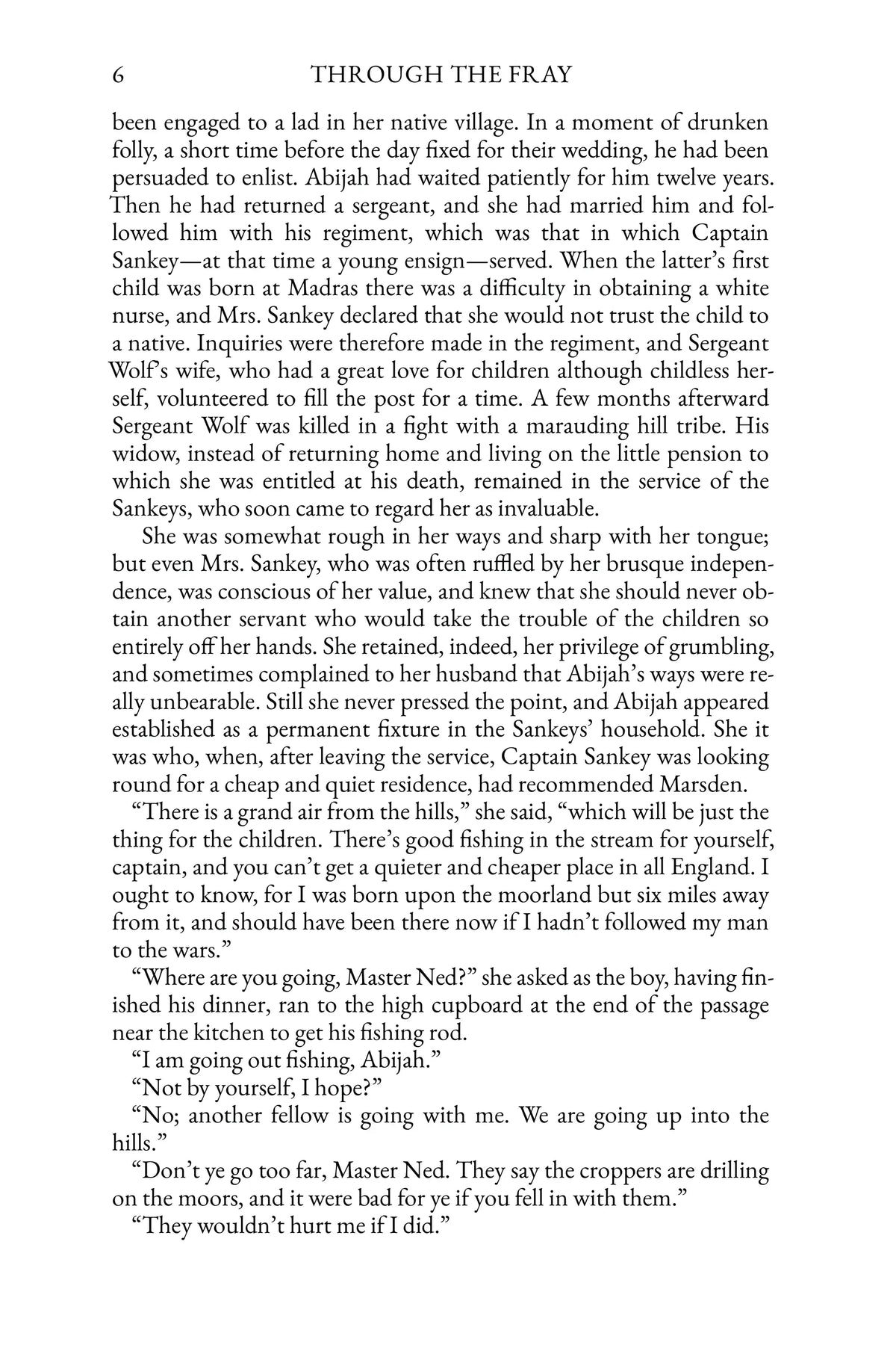 Through the Fray — Story page 6