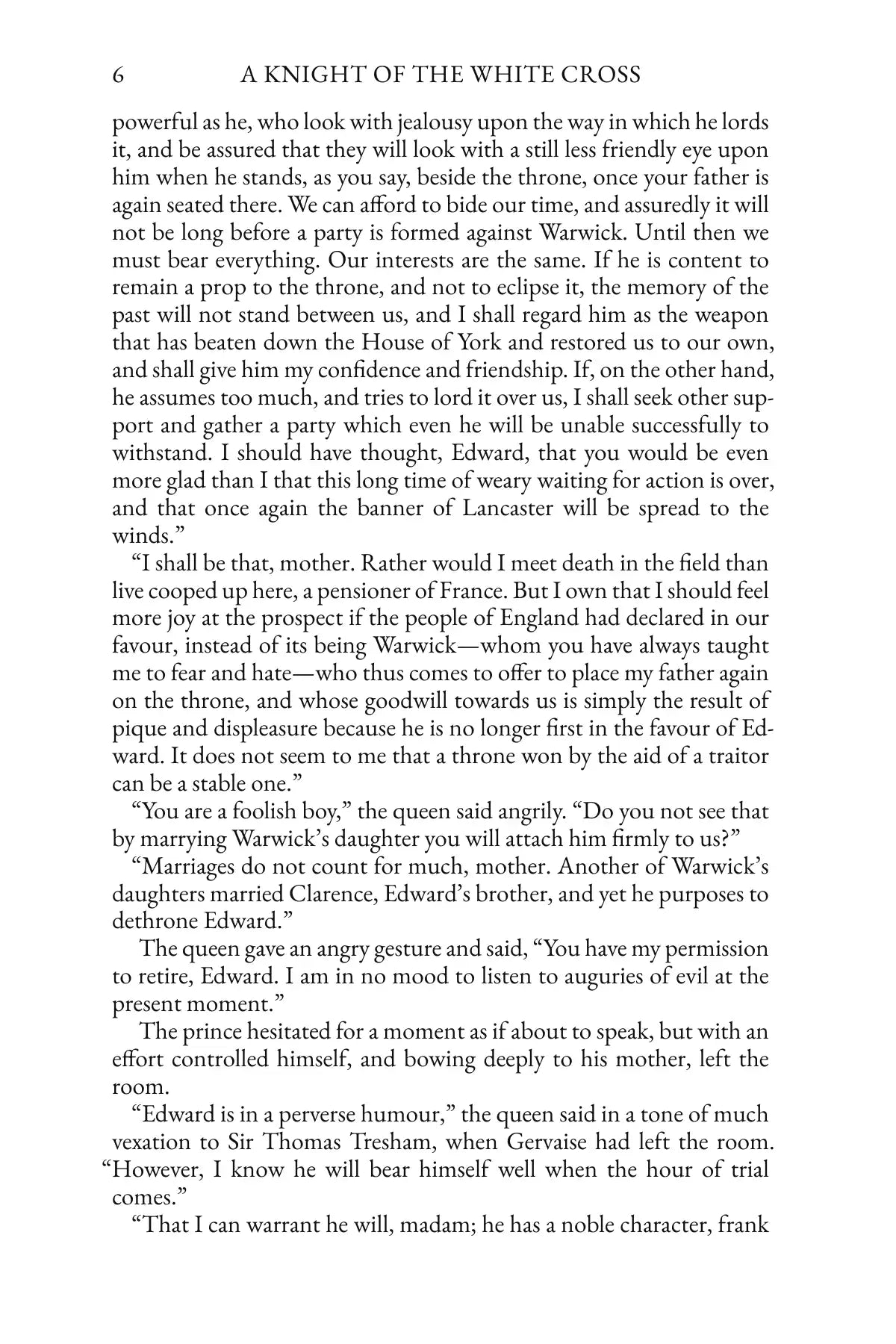 A Knight of the White Cross — story page 6