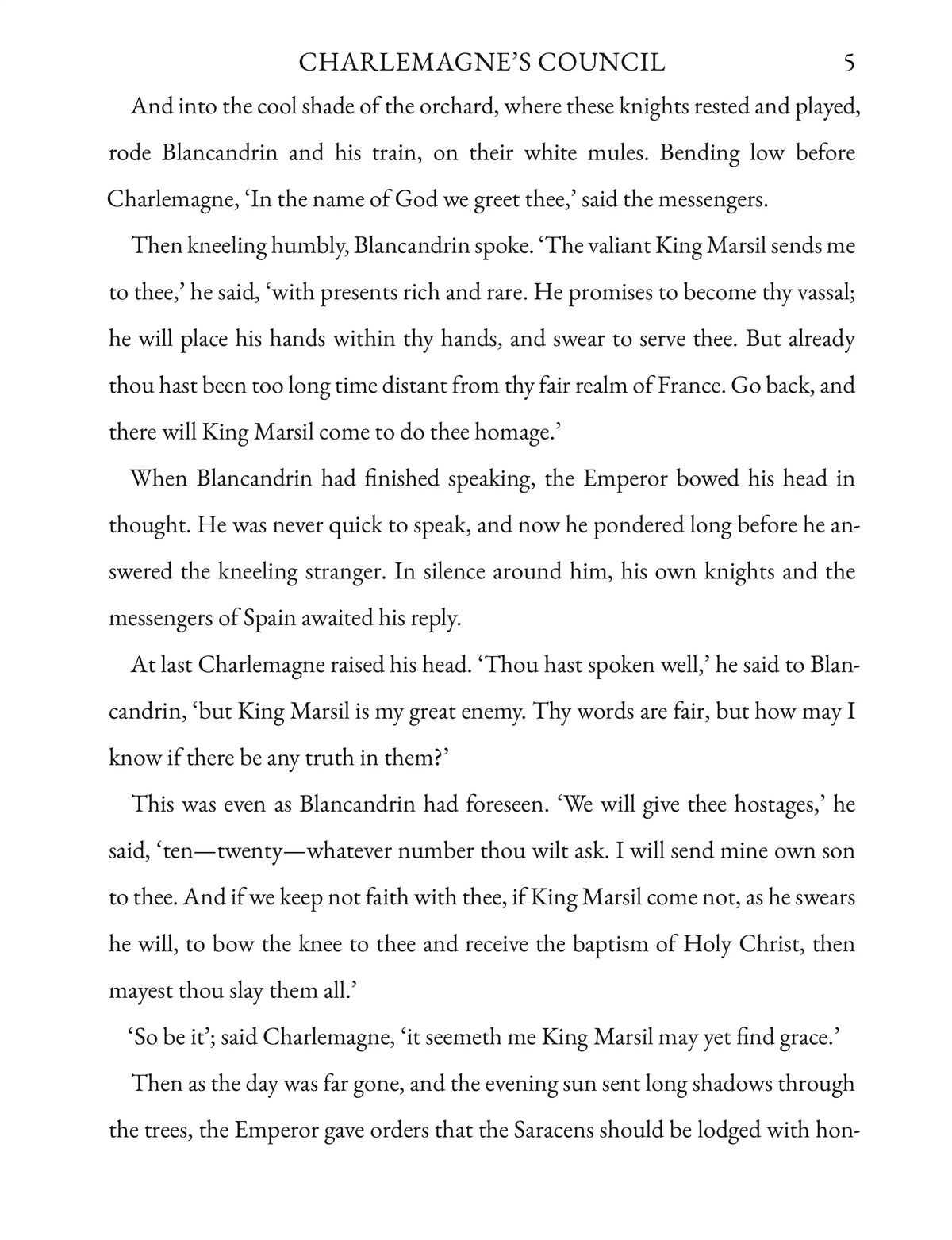 Stories of Roland by H. E. Marshall — Story page 5