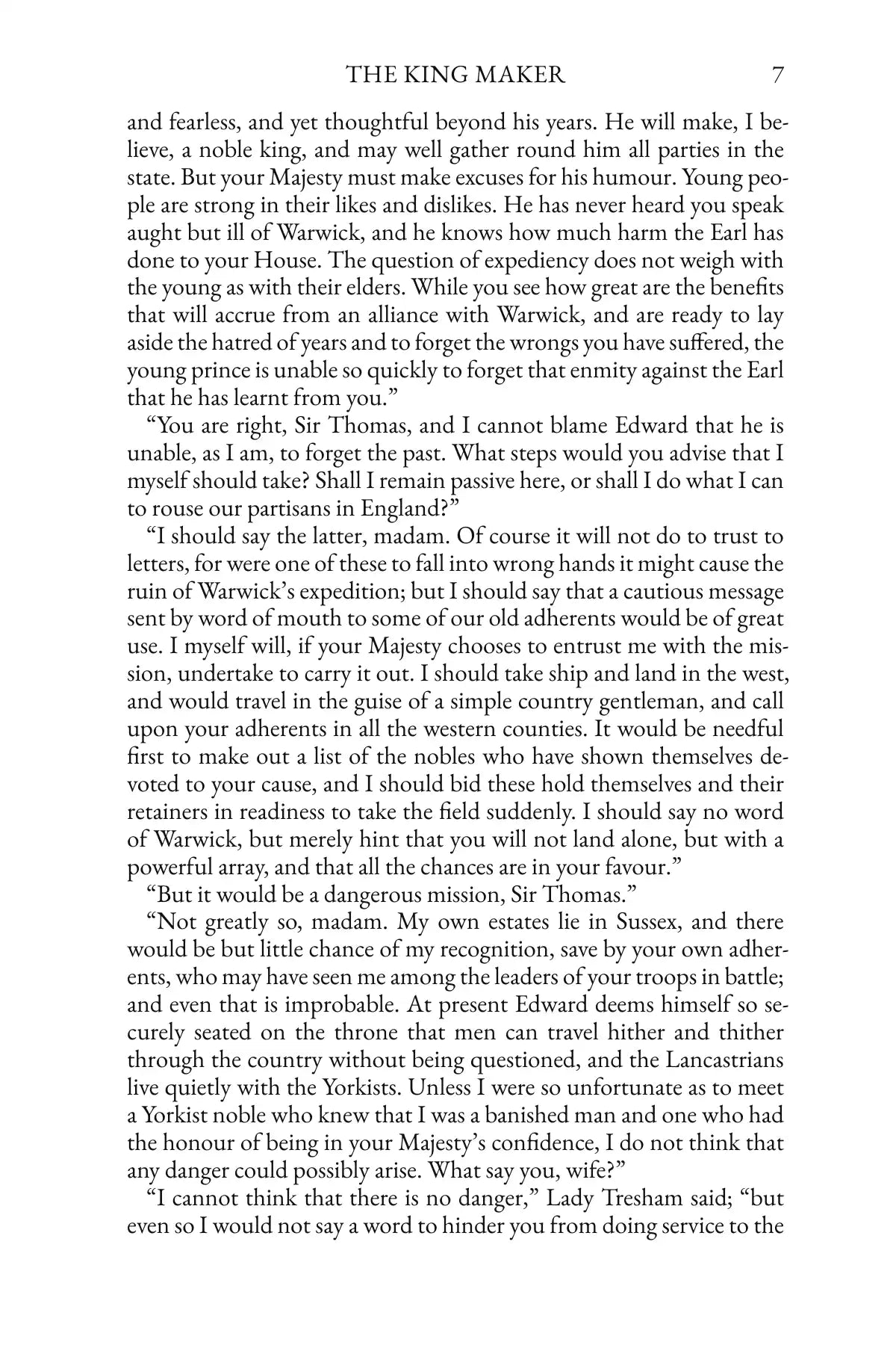 A Knight of the White Cross — story page 7