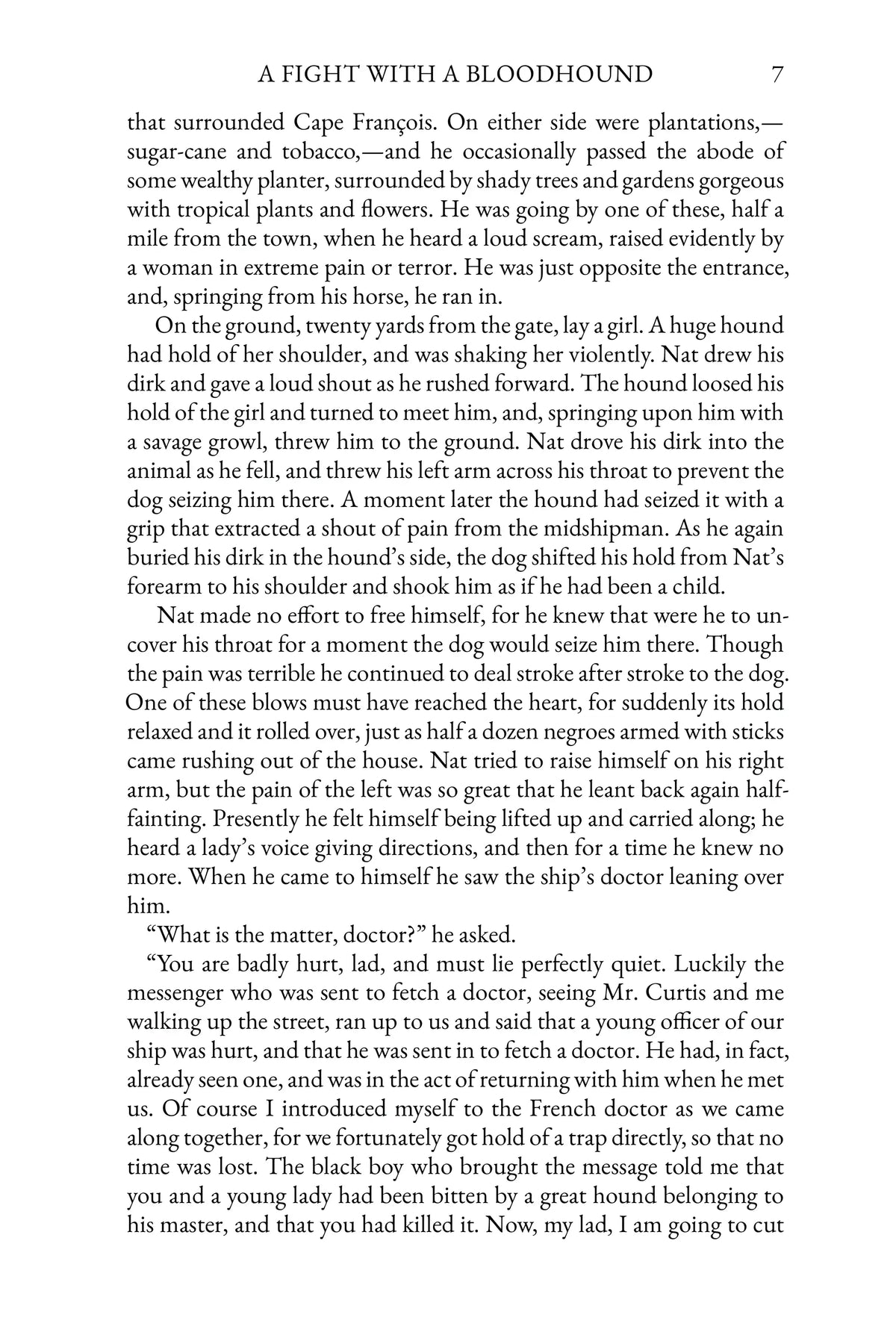 A Roving Commission — Story page 7