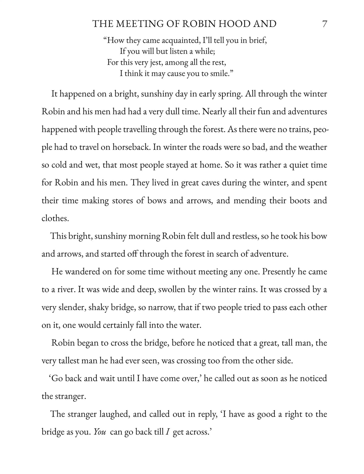 Stories of Robin Hood by H. E. Marshall — Story page 7