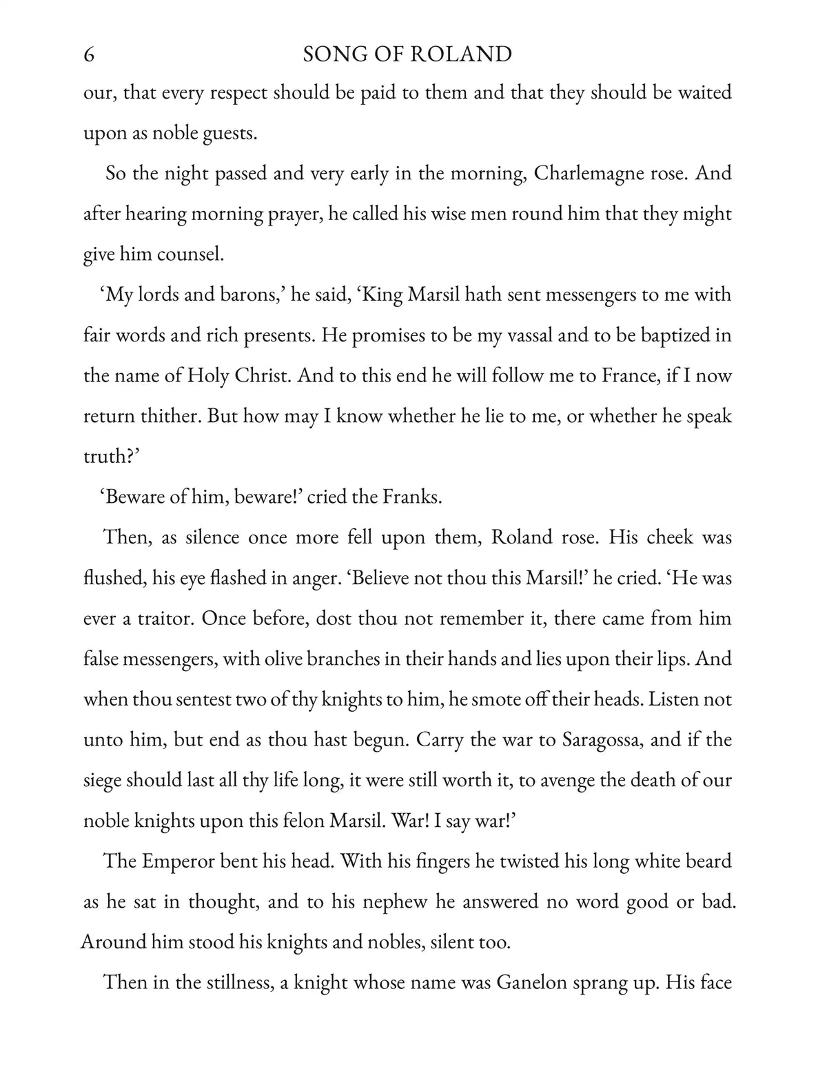 Stories of Roland by H. E. Marshall — Story page 6