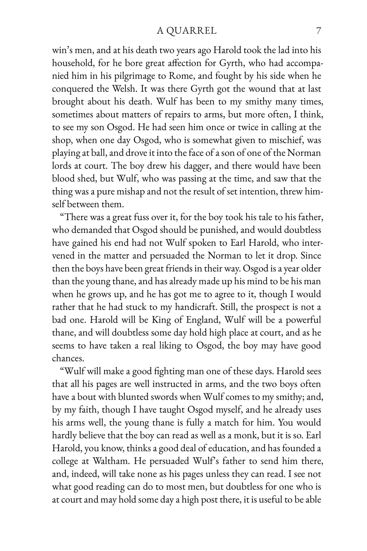 Wulf the Saxon — Story page 7