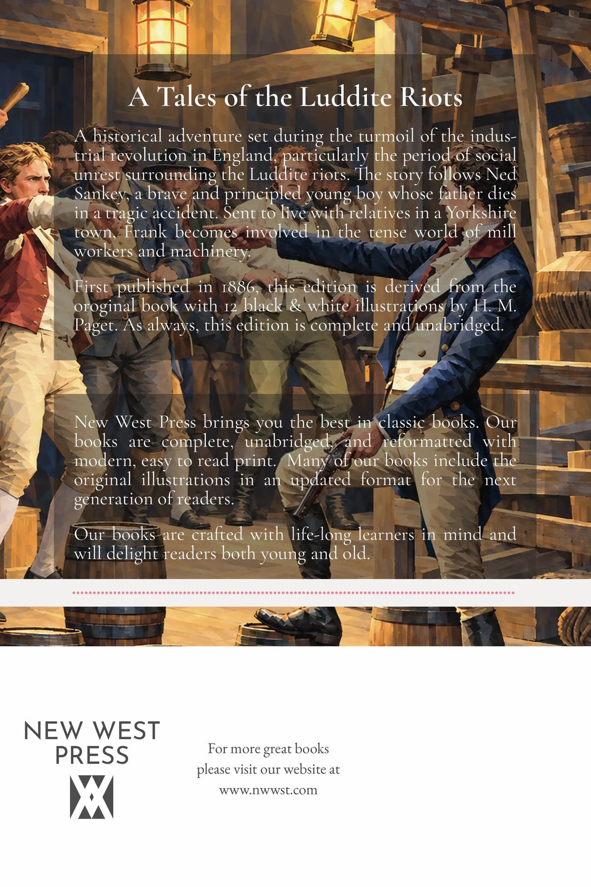 Through the Fray — Back cover