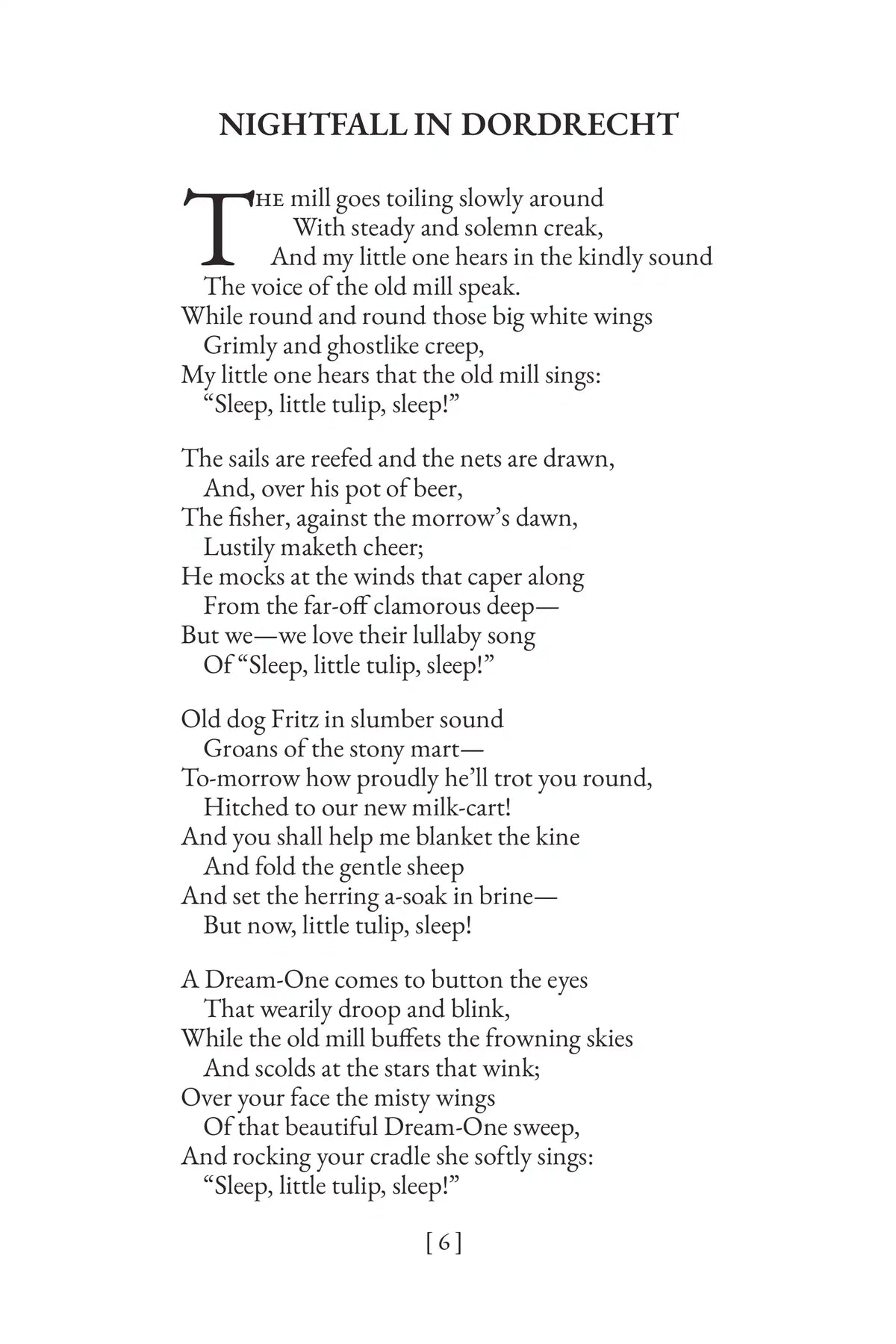 Poems of Childhood by Eugene Field — Printed poem page 6