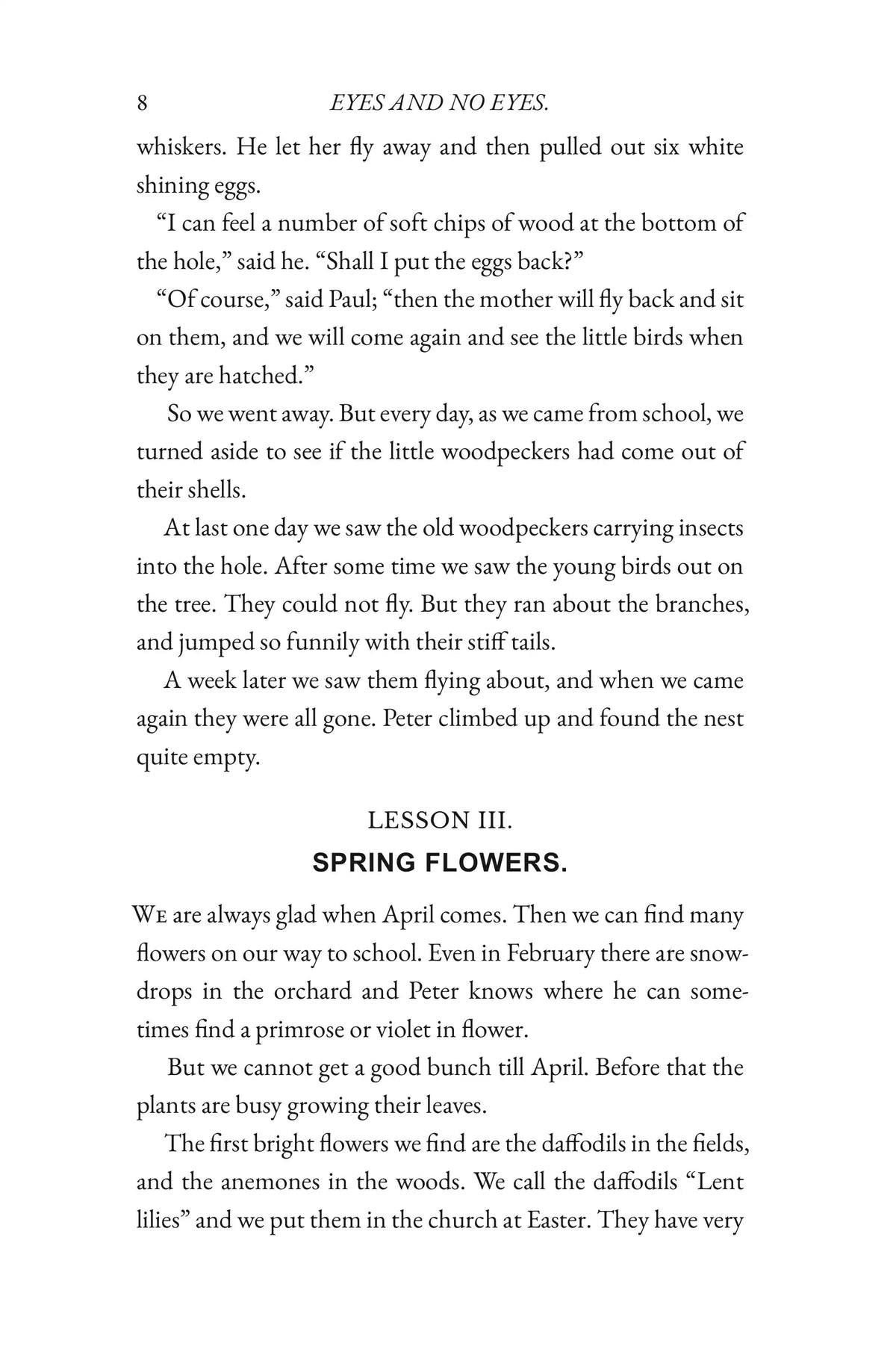 Eyes and No Eyes: Volume I by Arabella Buckley — Story page 08