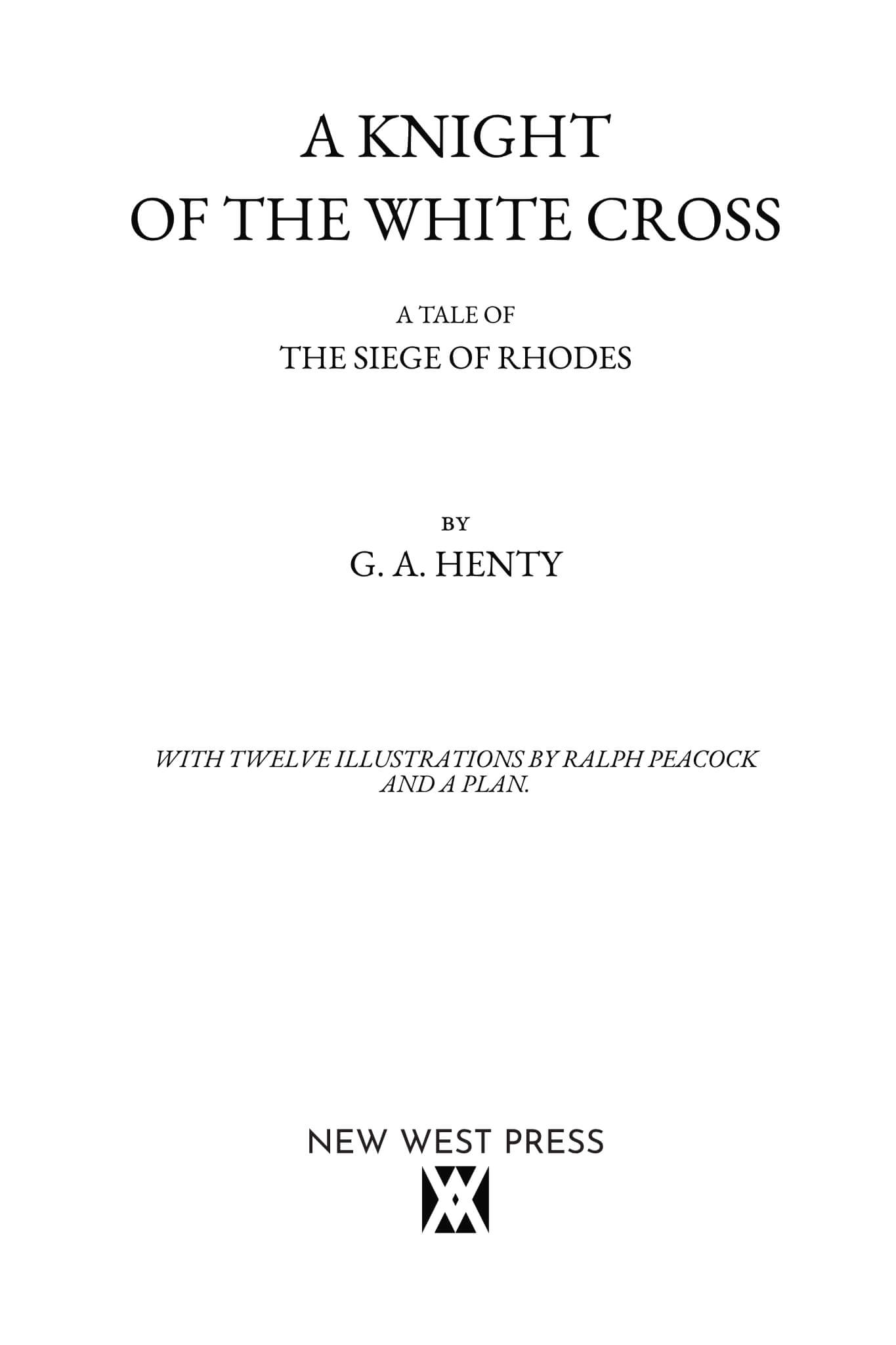 A Knight of the White Cross