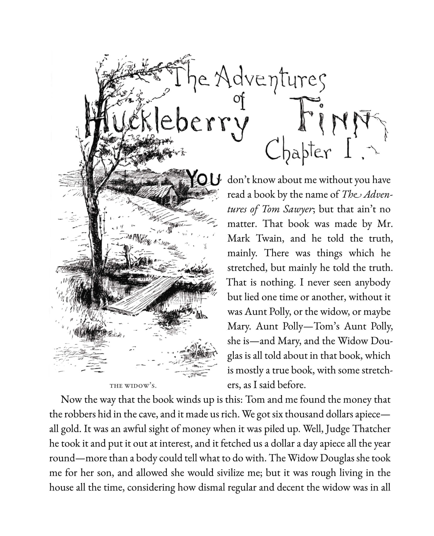 Adventures of Huckleberry Finn