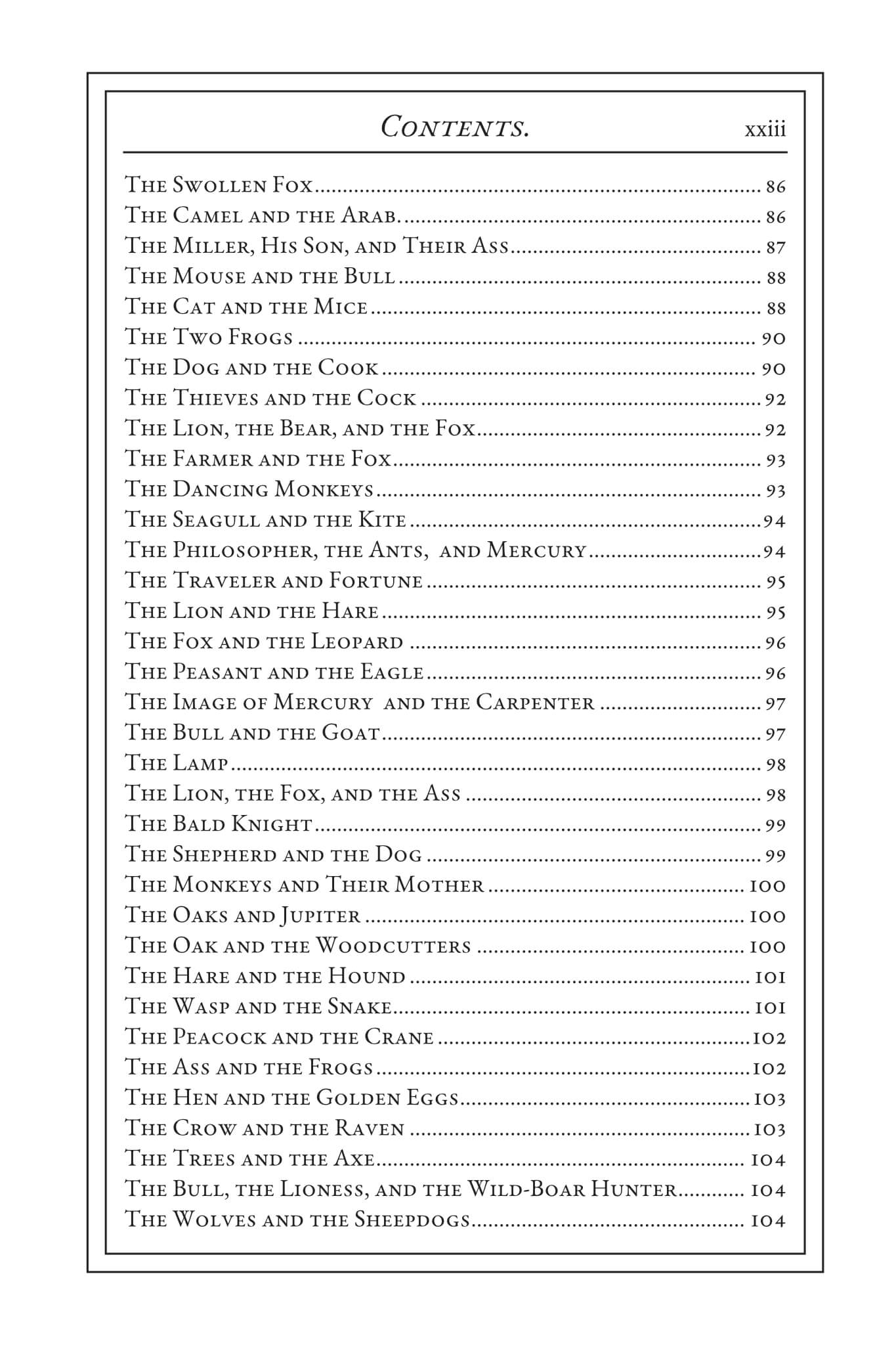 Aesop's Fables