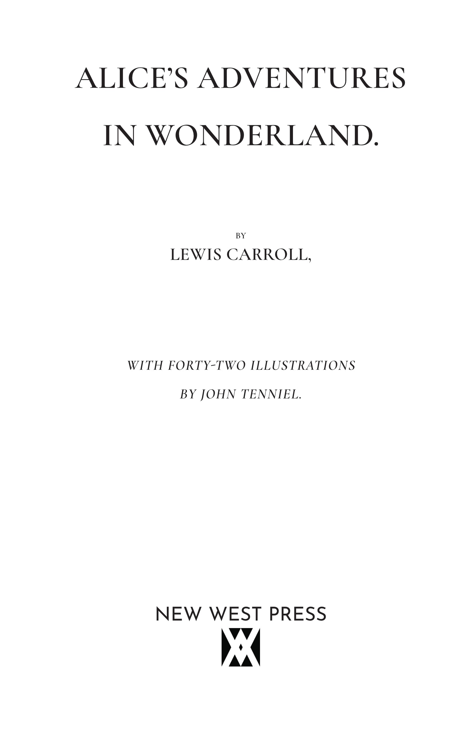 Alice's Adventures in Wonderland