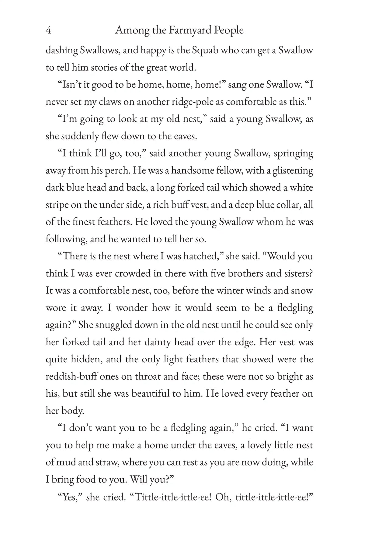 Among the Farmyard People — story page 4