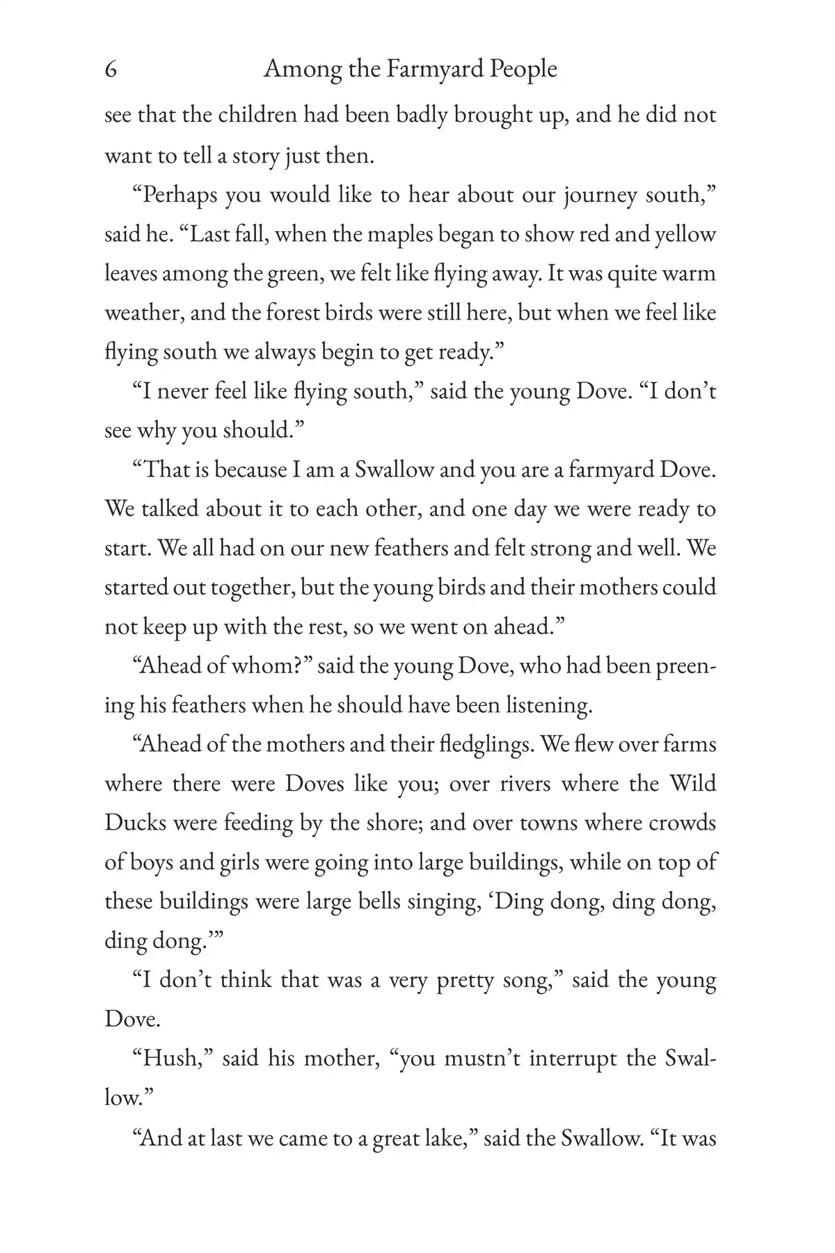 Among the Farmyard People — story page 6