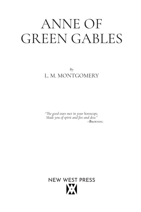 Anne of Green Gables