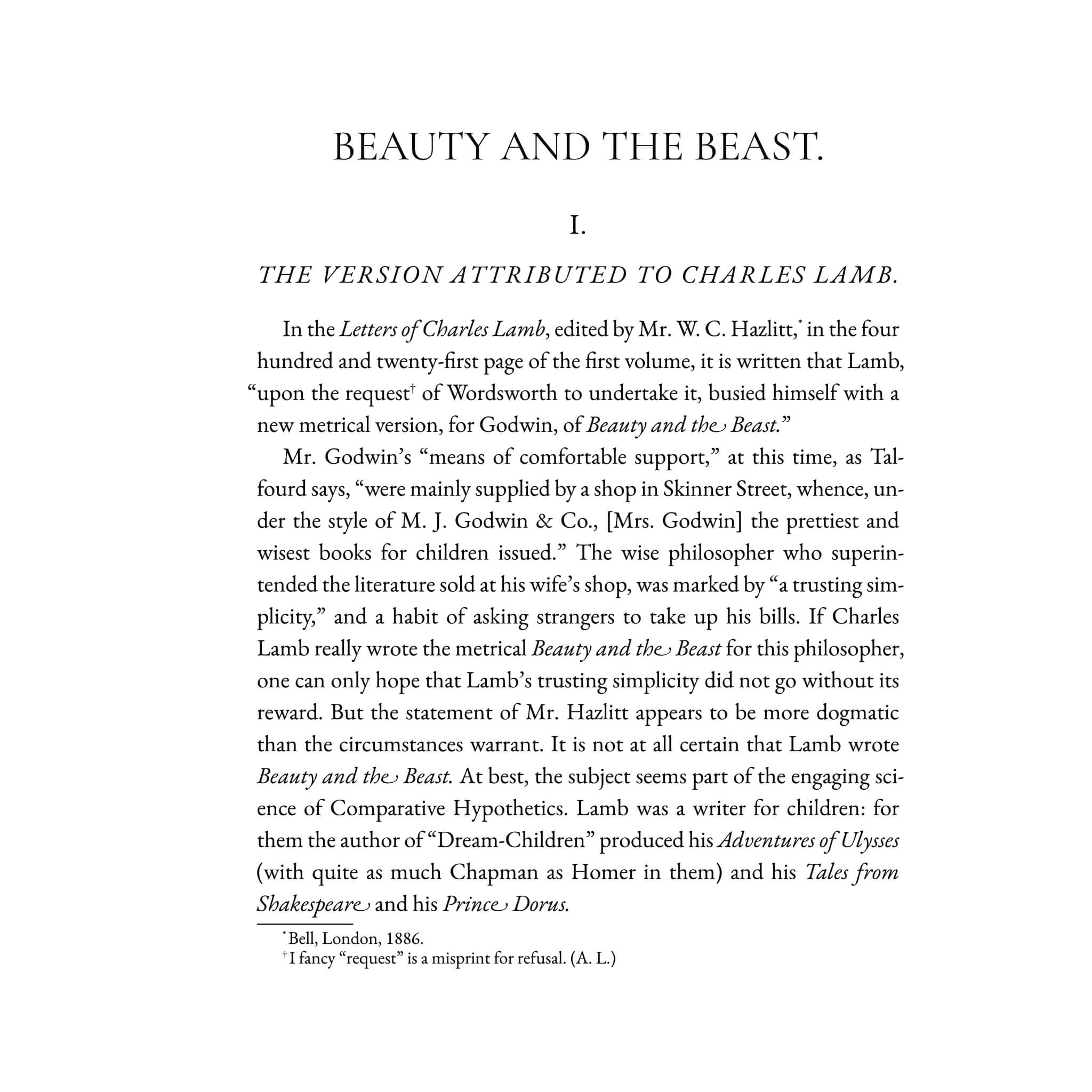 Beauty and the Beast