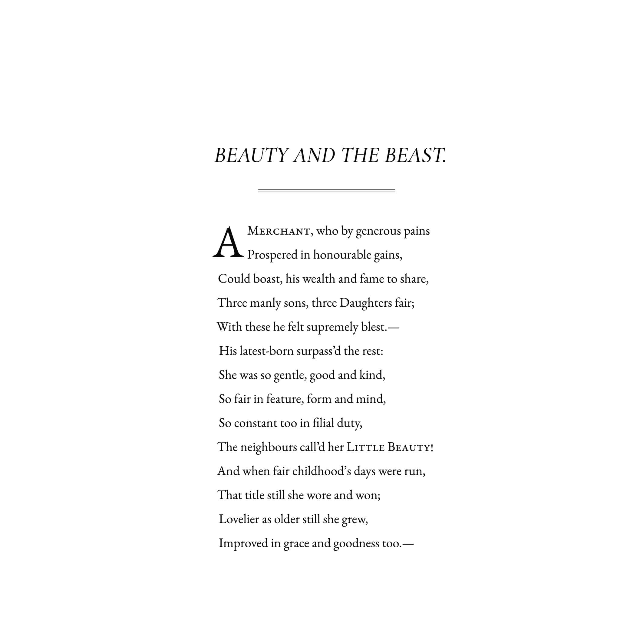 Beauty and the Beast