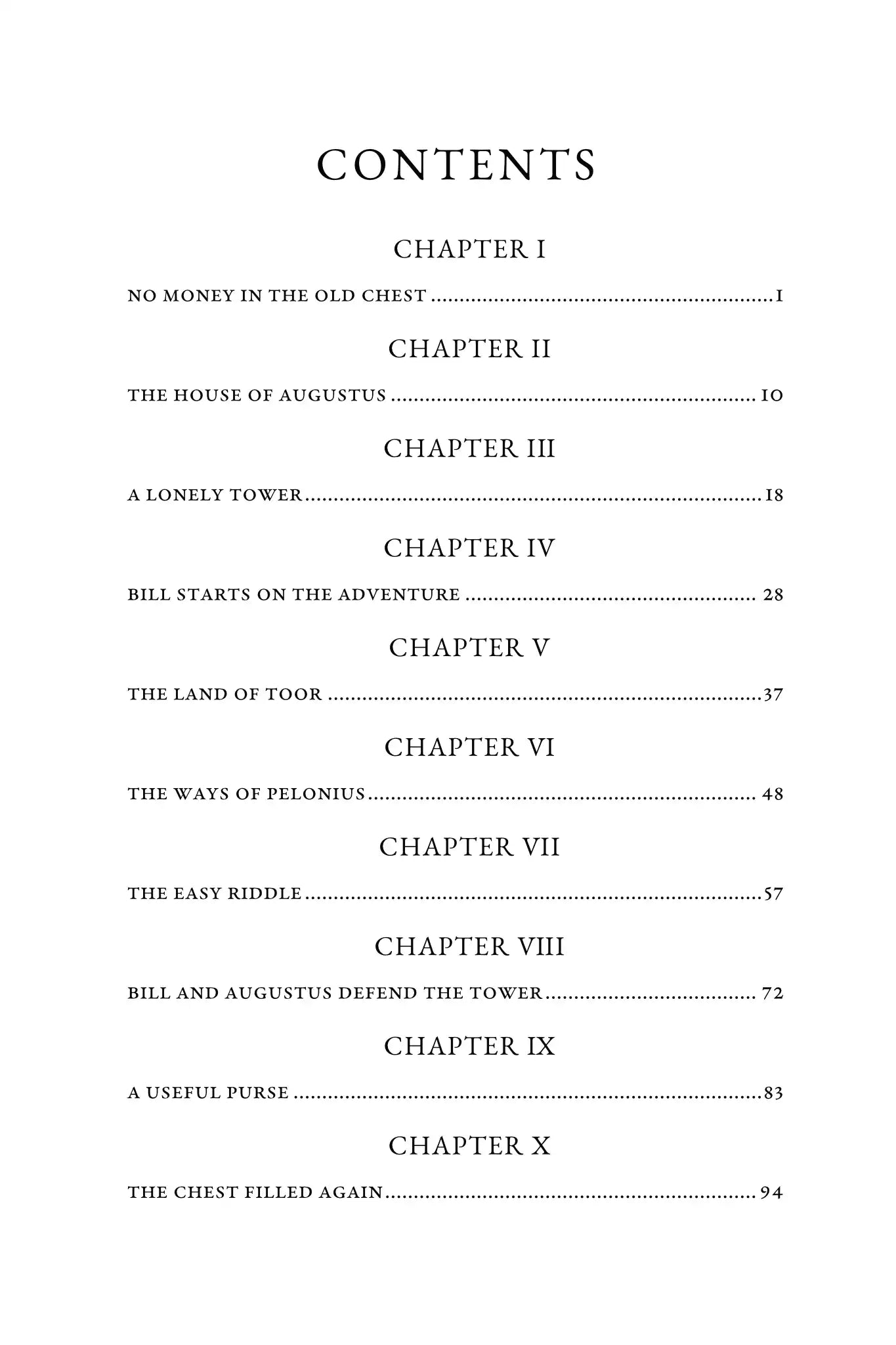 Bill of the Bustingforths