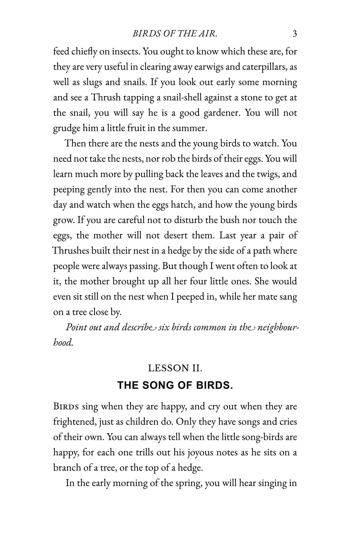 Birds of the Air