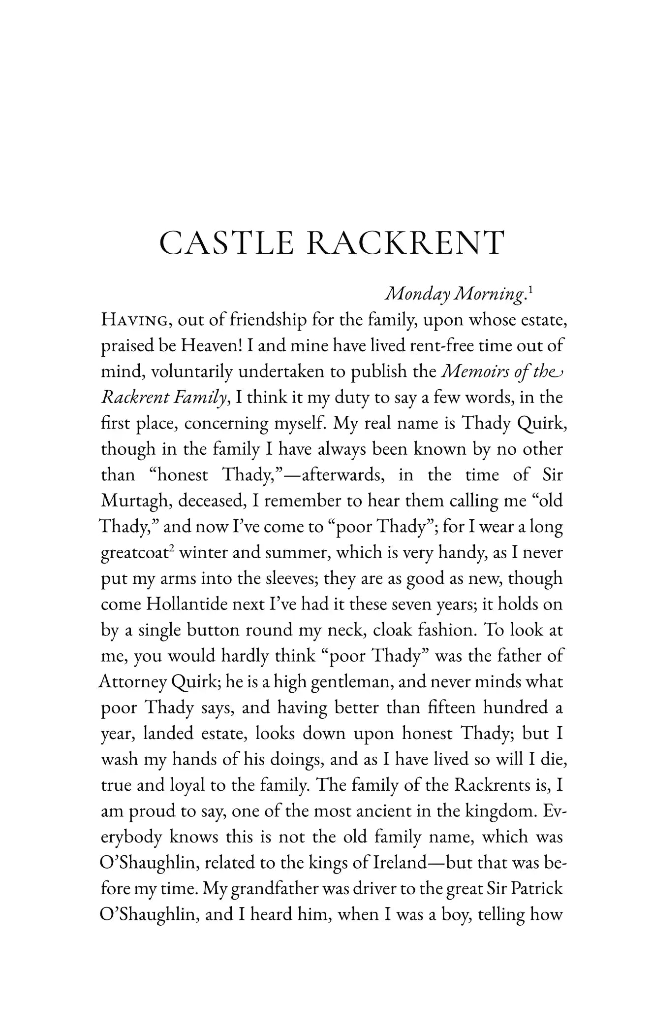 Castle Rackrent