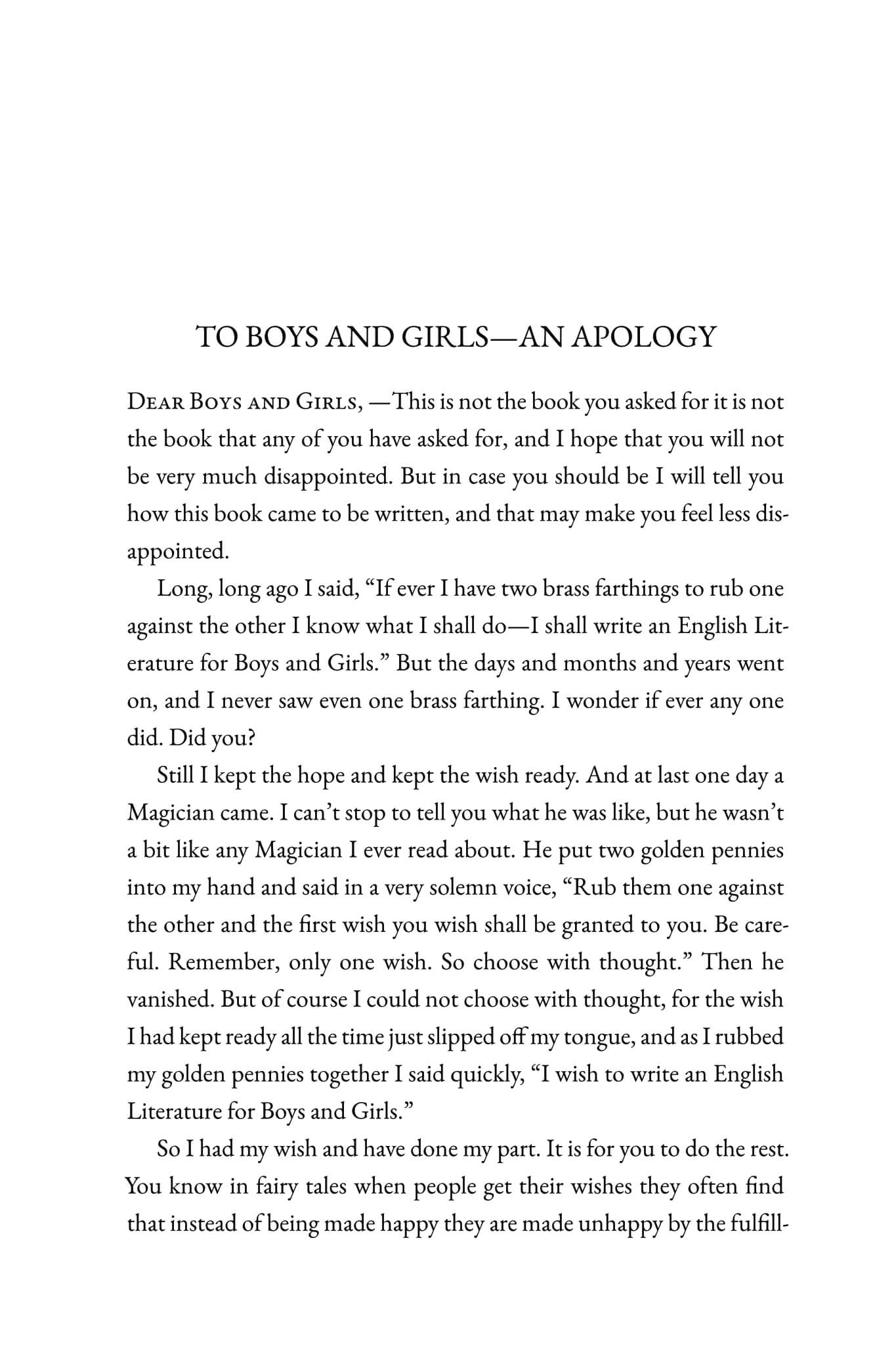 English Literature for Boys and Girls