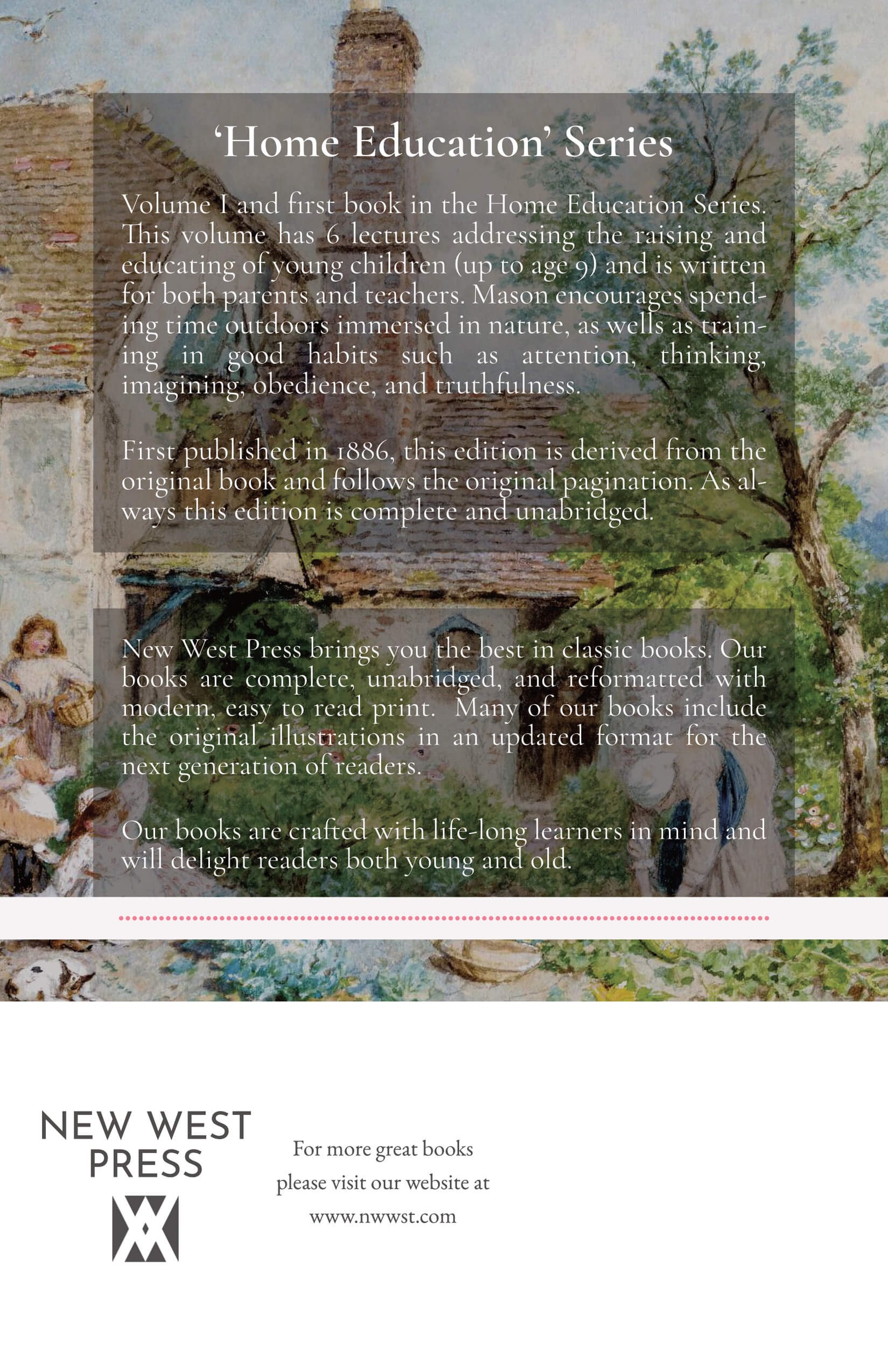 Home Education - Charlotte Mason — New West Press