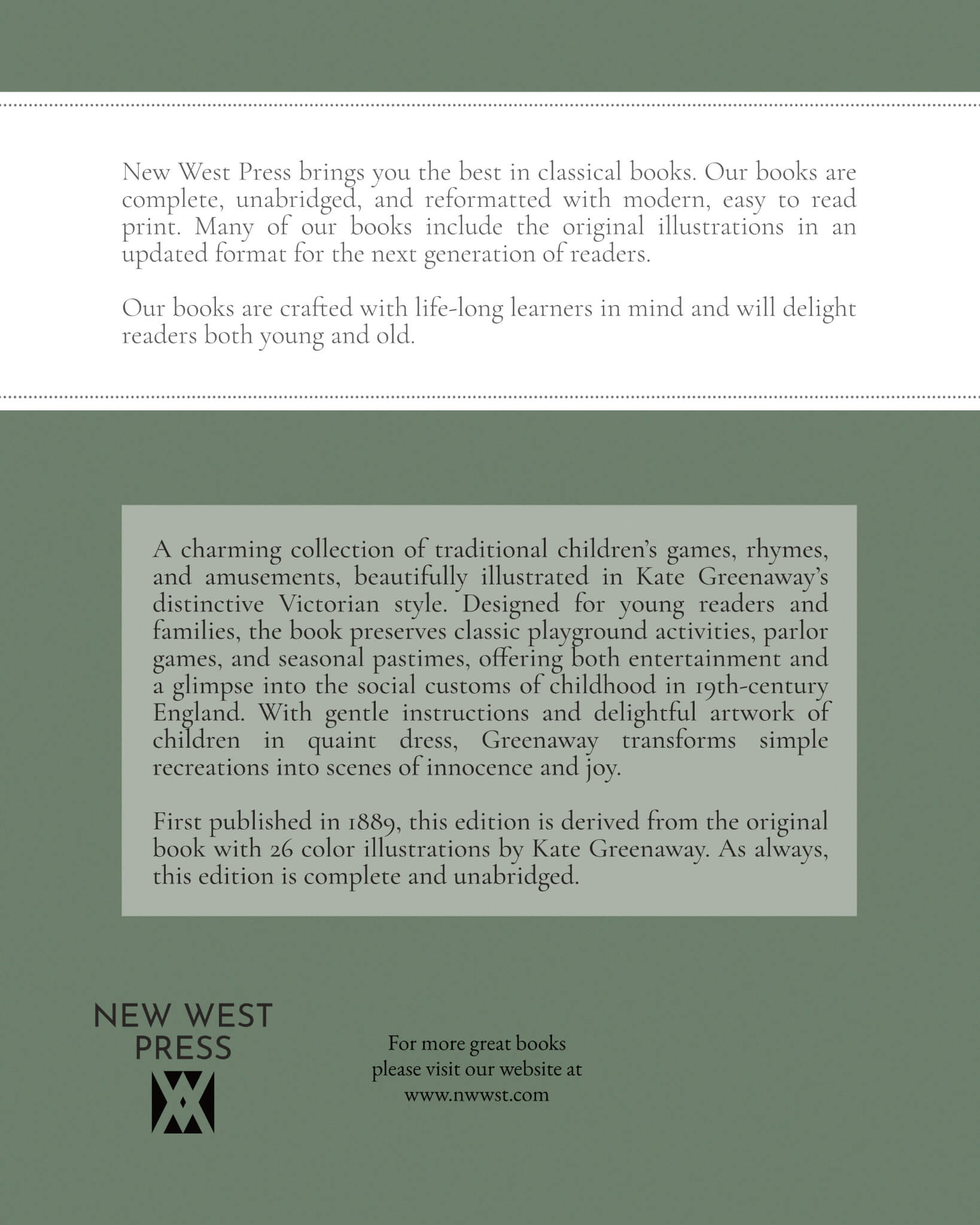 Kate Greenaway's Book of Games