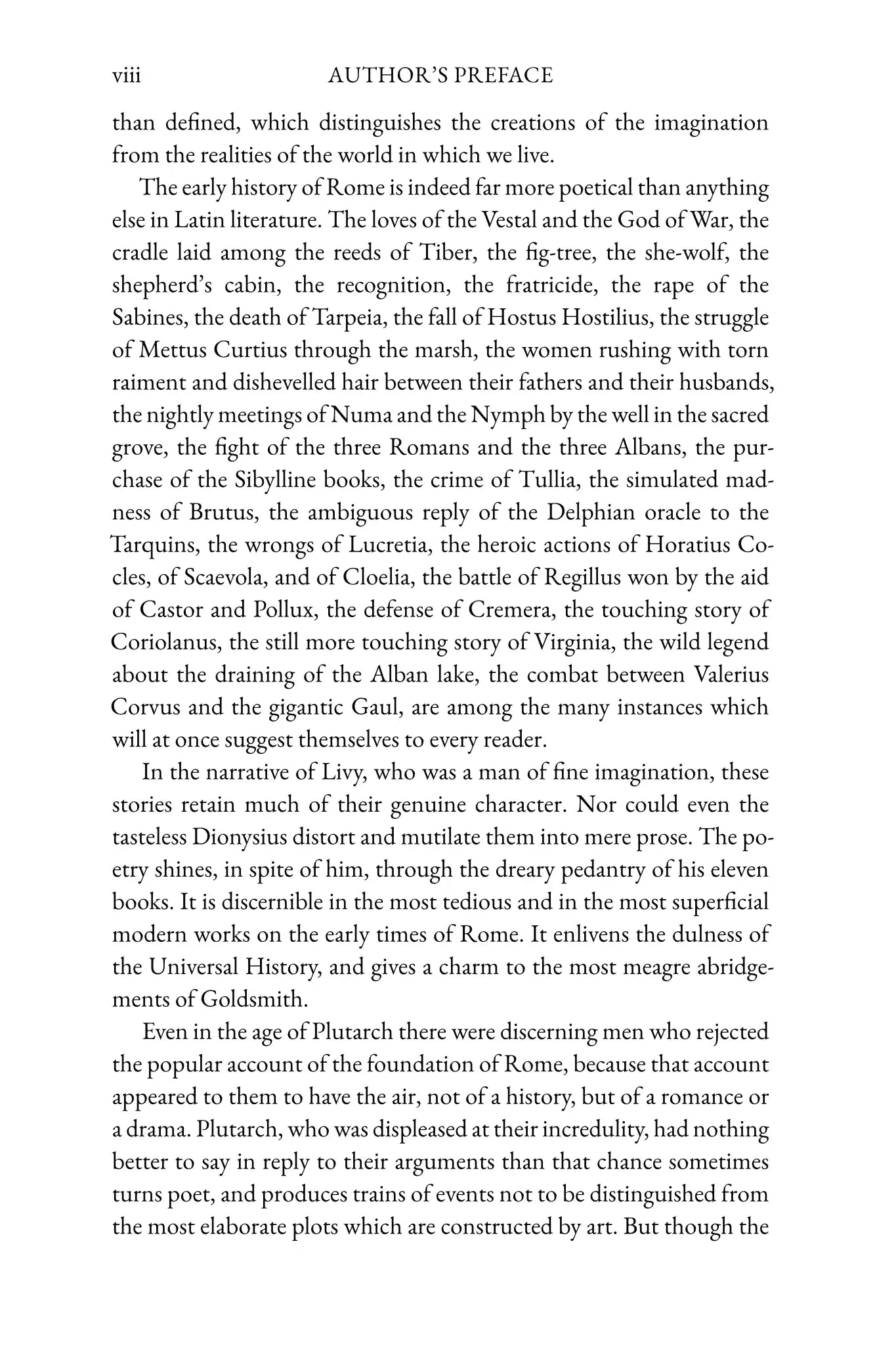 Tales of Ancient Rome