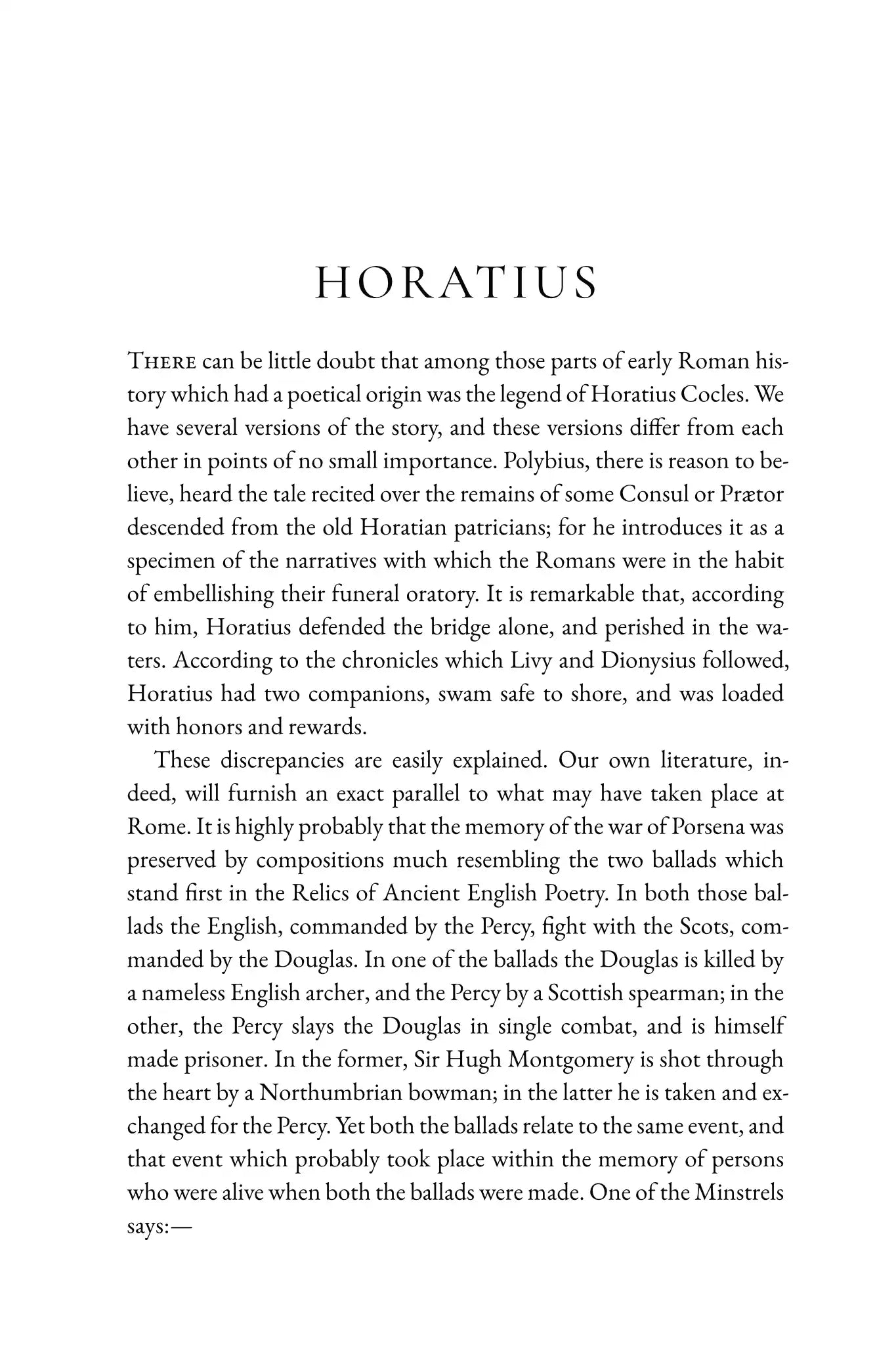 Tales of Ancient Rome