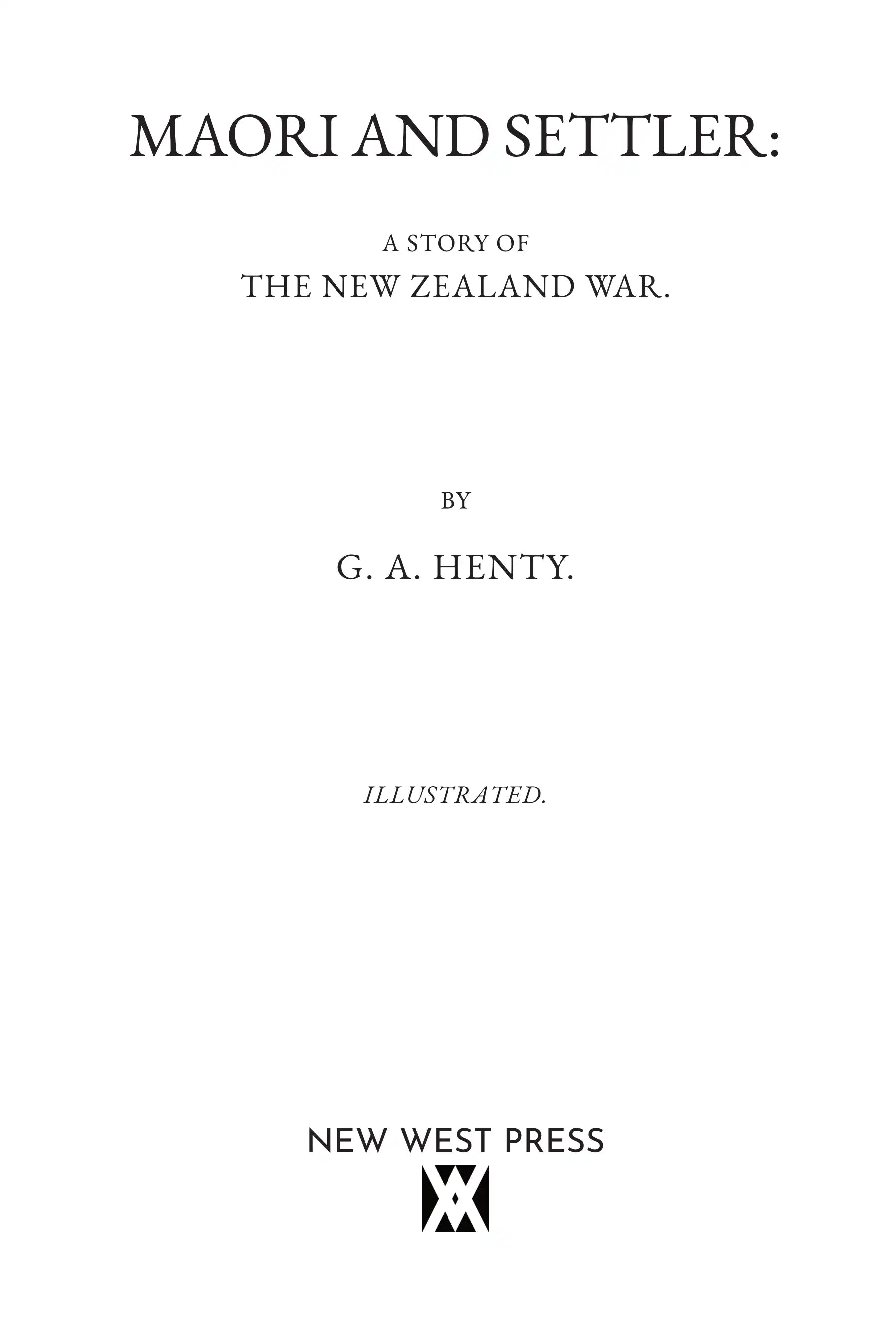 Maori and Settler