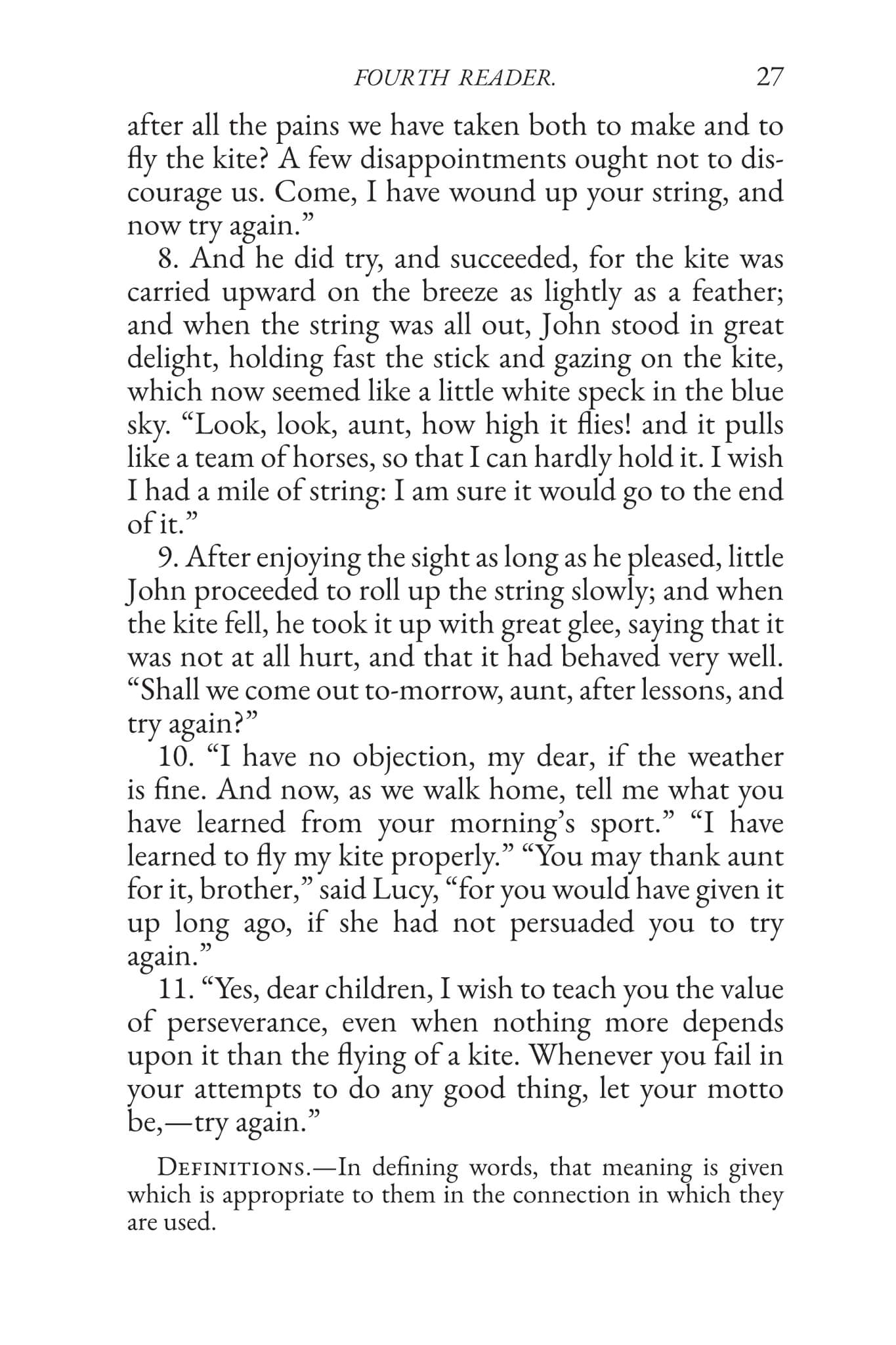 McGuffey's Fourth Reader