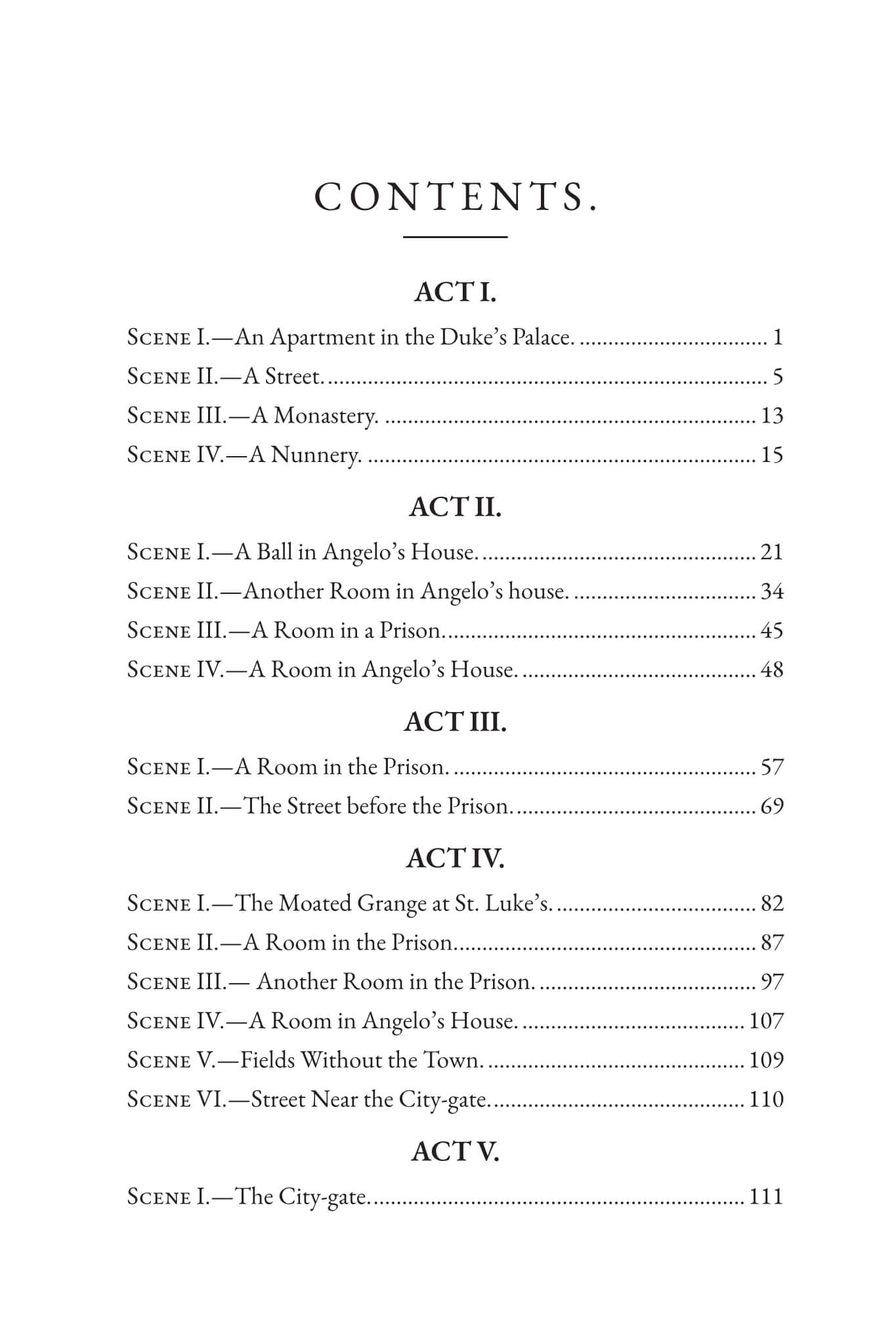Measure for Measure
