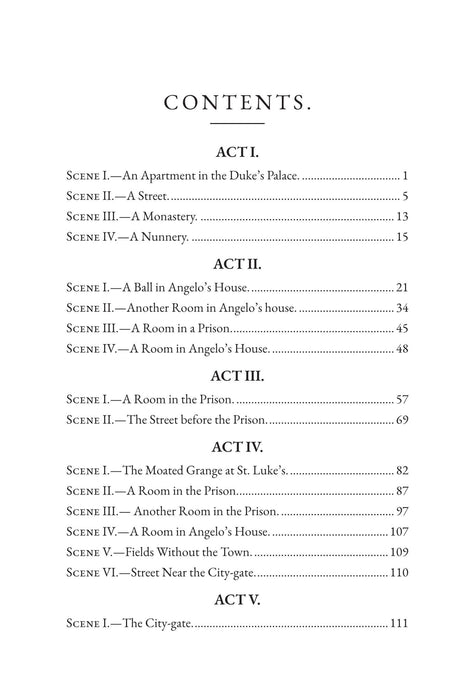 Measure for Measure