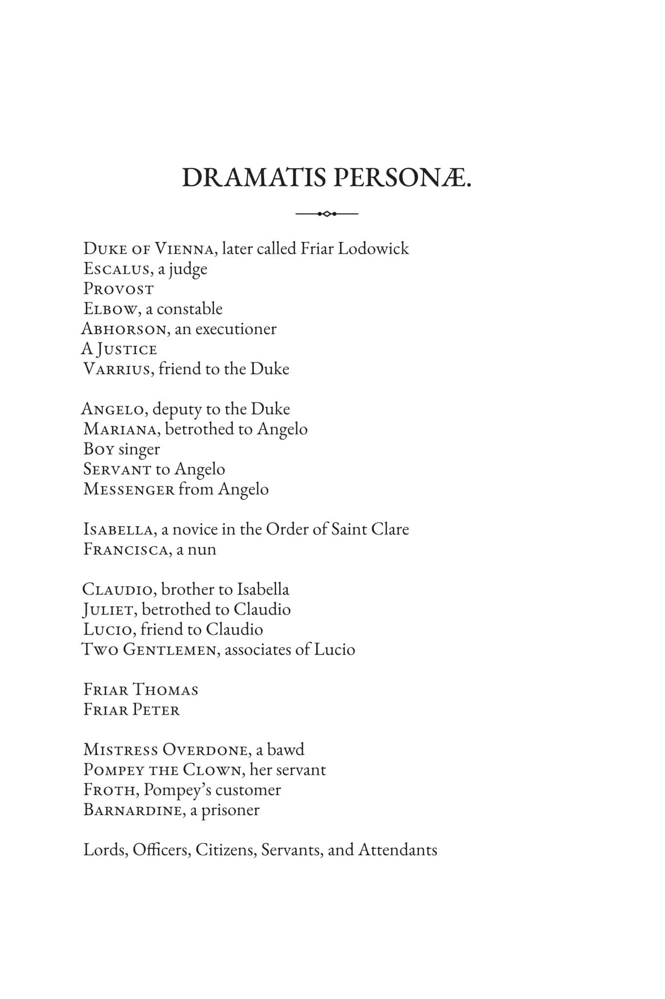 Measure for Measure