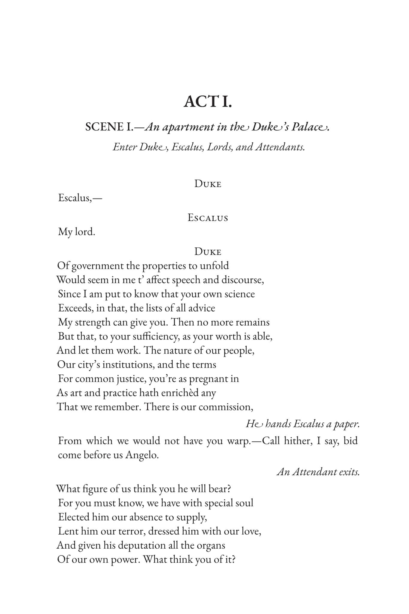 Measure for Measure