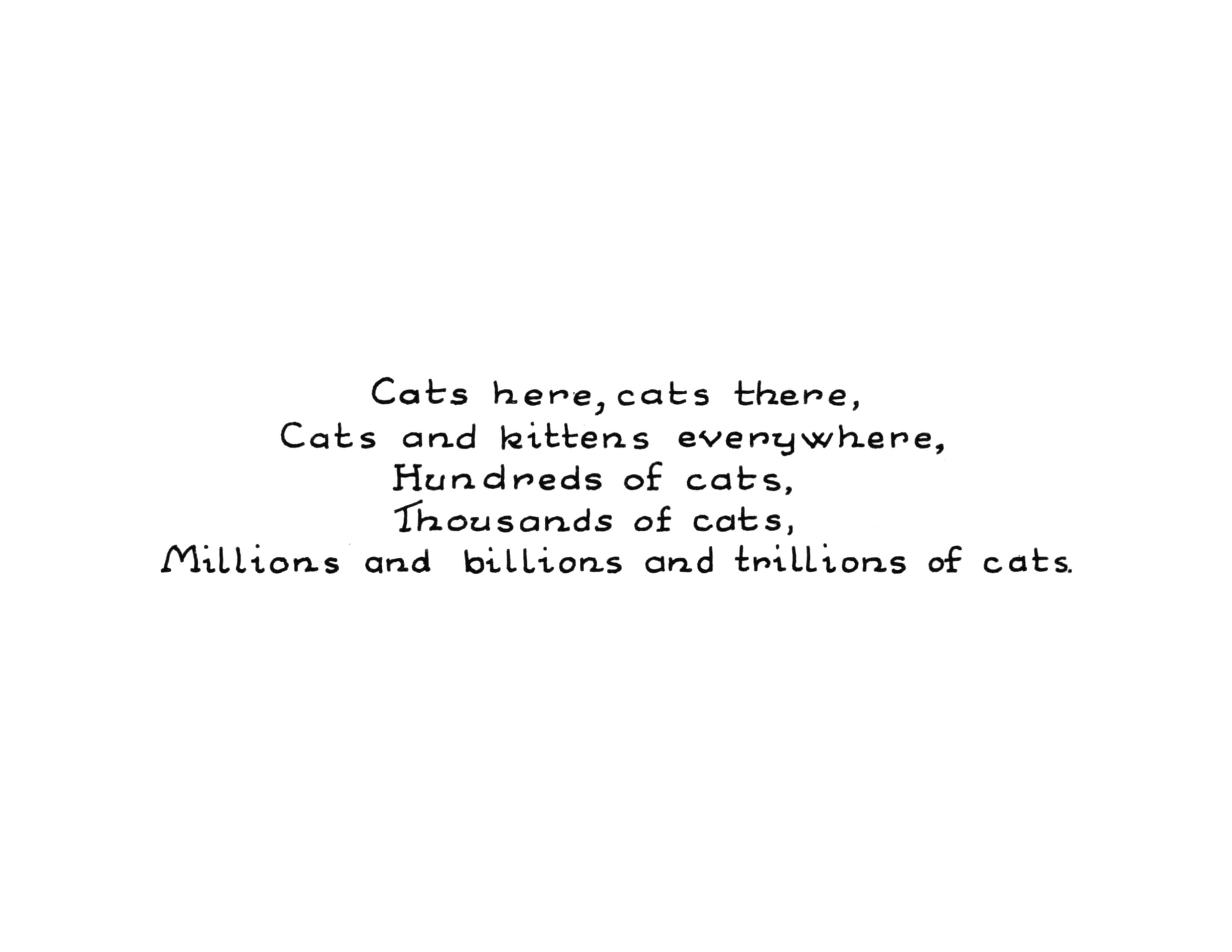 Millions of Cats
