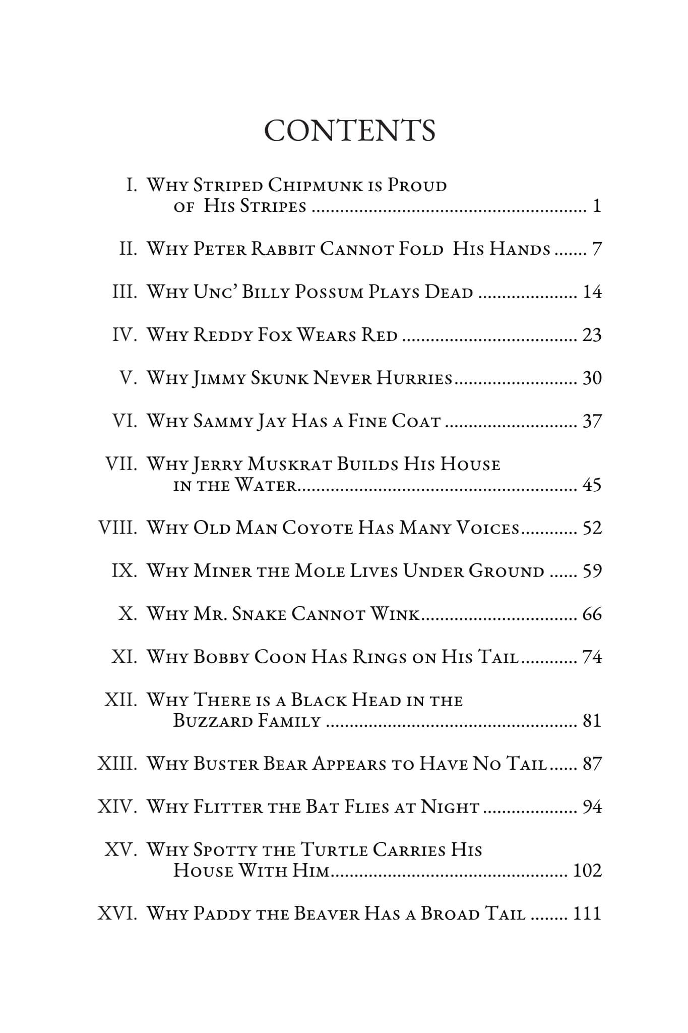 Mother West Wind "Why" Stories