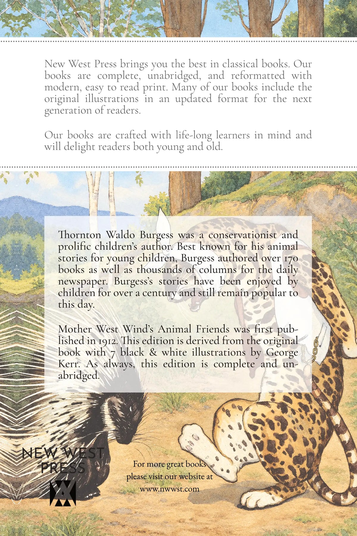 Mother West Wind's Animal Friends