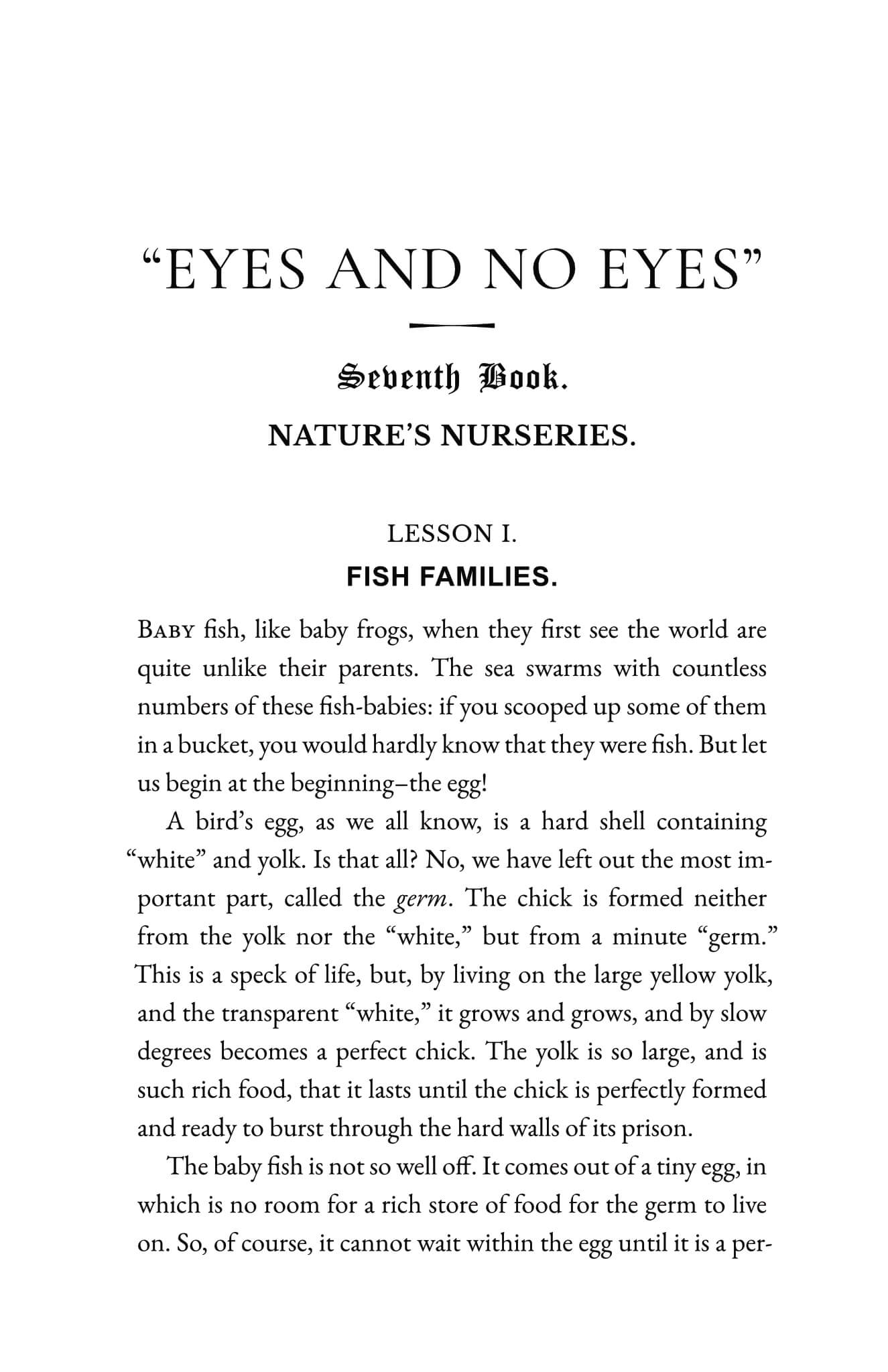 Nature's Nurseries