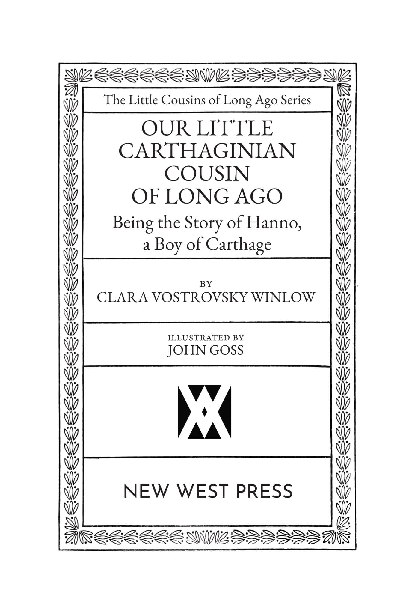 Our Little Carthaginian Cousin