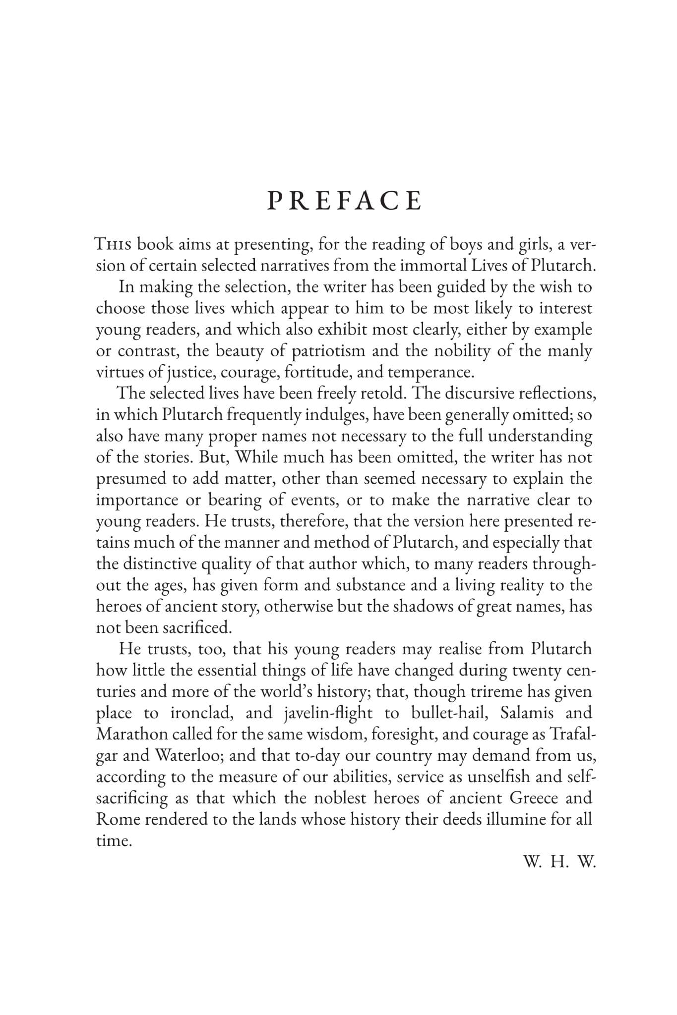 Plutarch's Lives For Boys and Girls