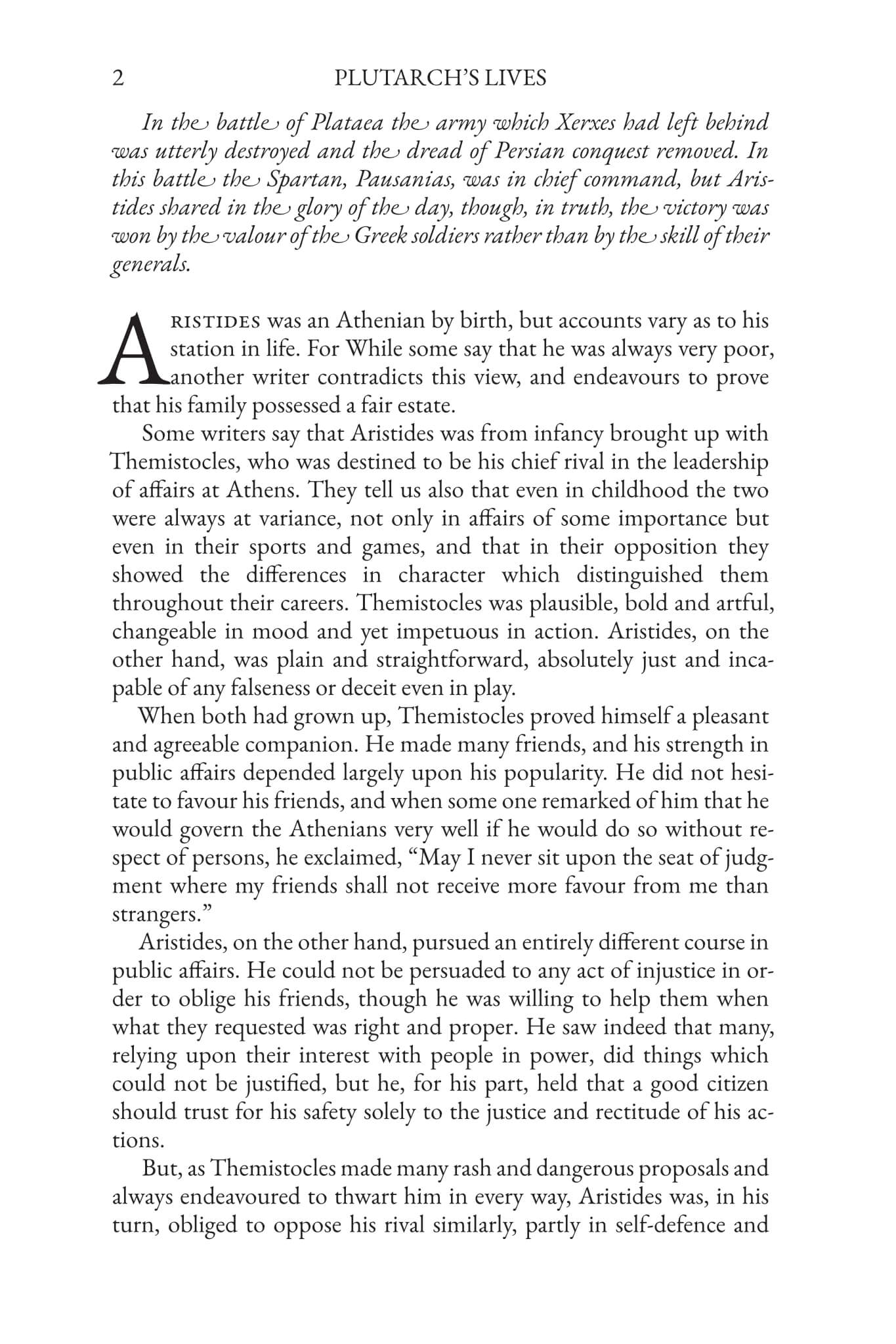 Plutarch's Lives For Boys and Girls