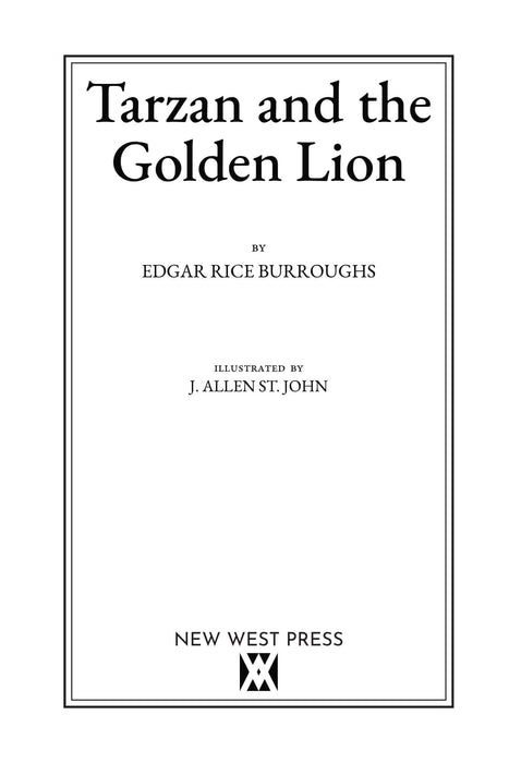 Tarzan and the Golden Lion