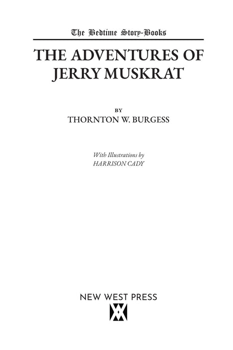 The Adventures of Jerry Muskrat