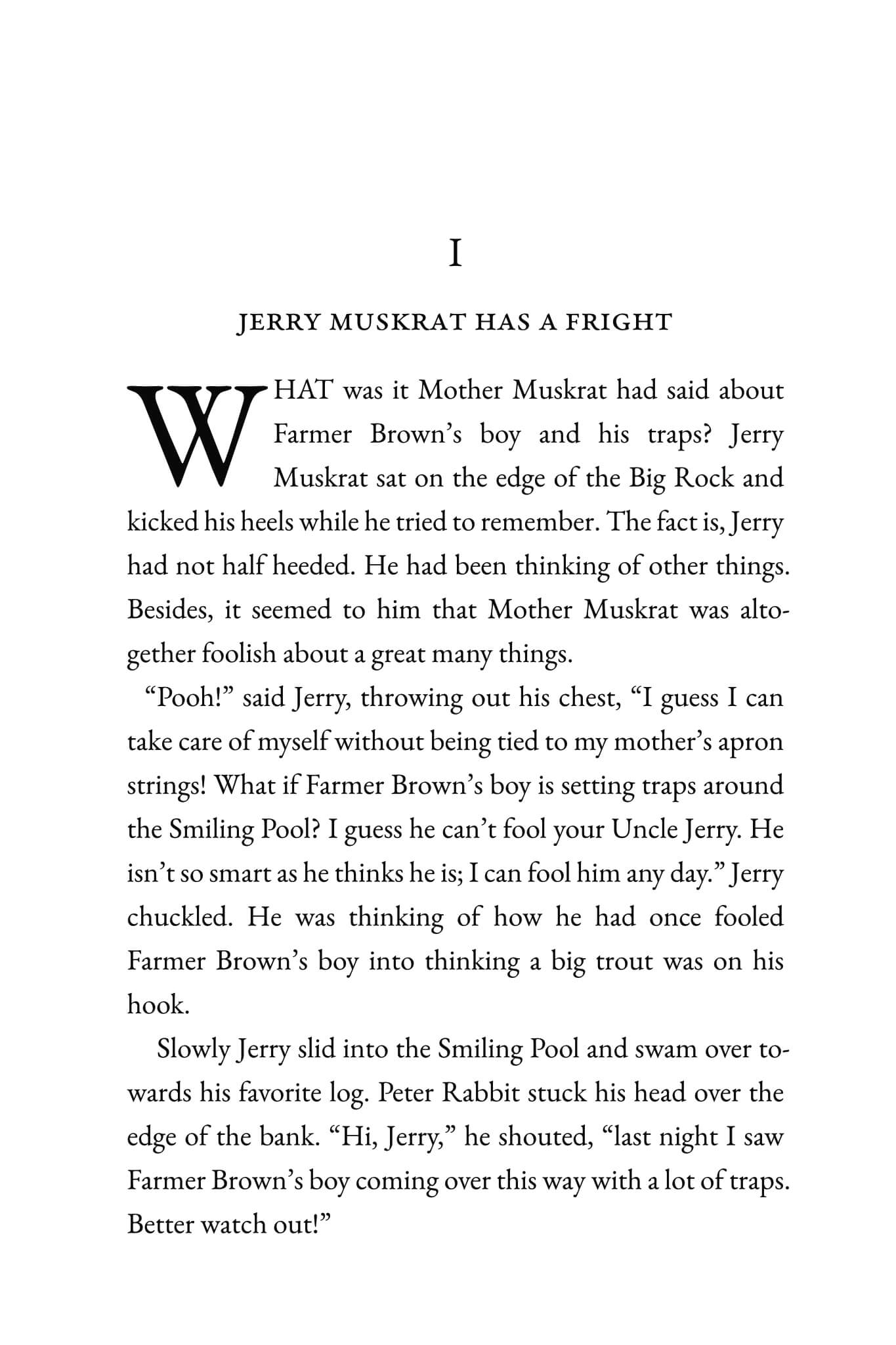 The Adventures of Jerry Muskrat