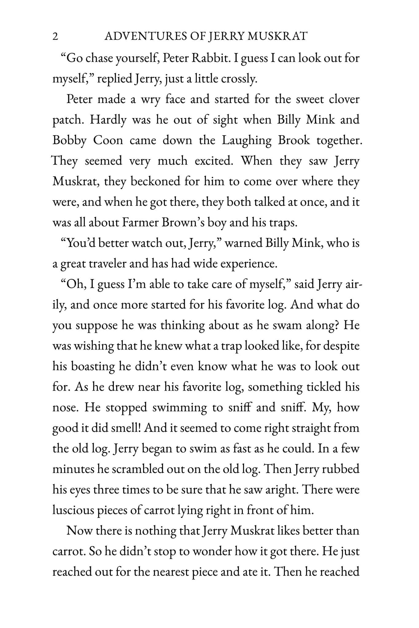The Adventures of Jerry Muskrat
