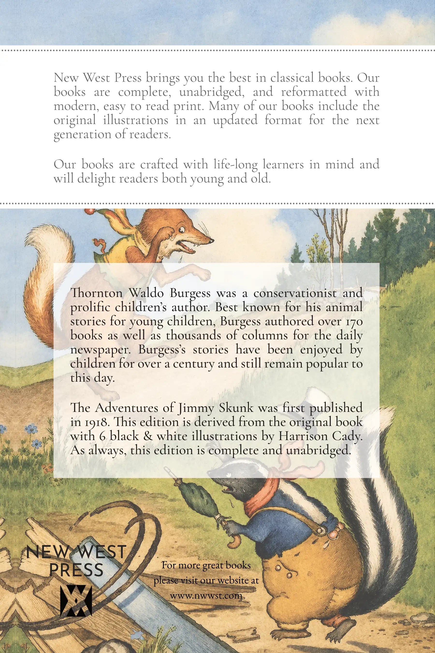 The Adventures of Jimmy Skunk