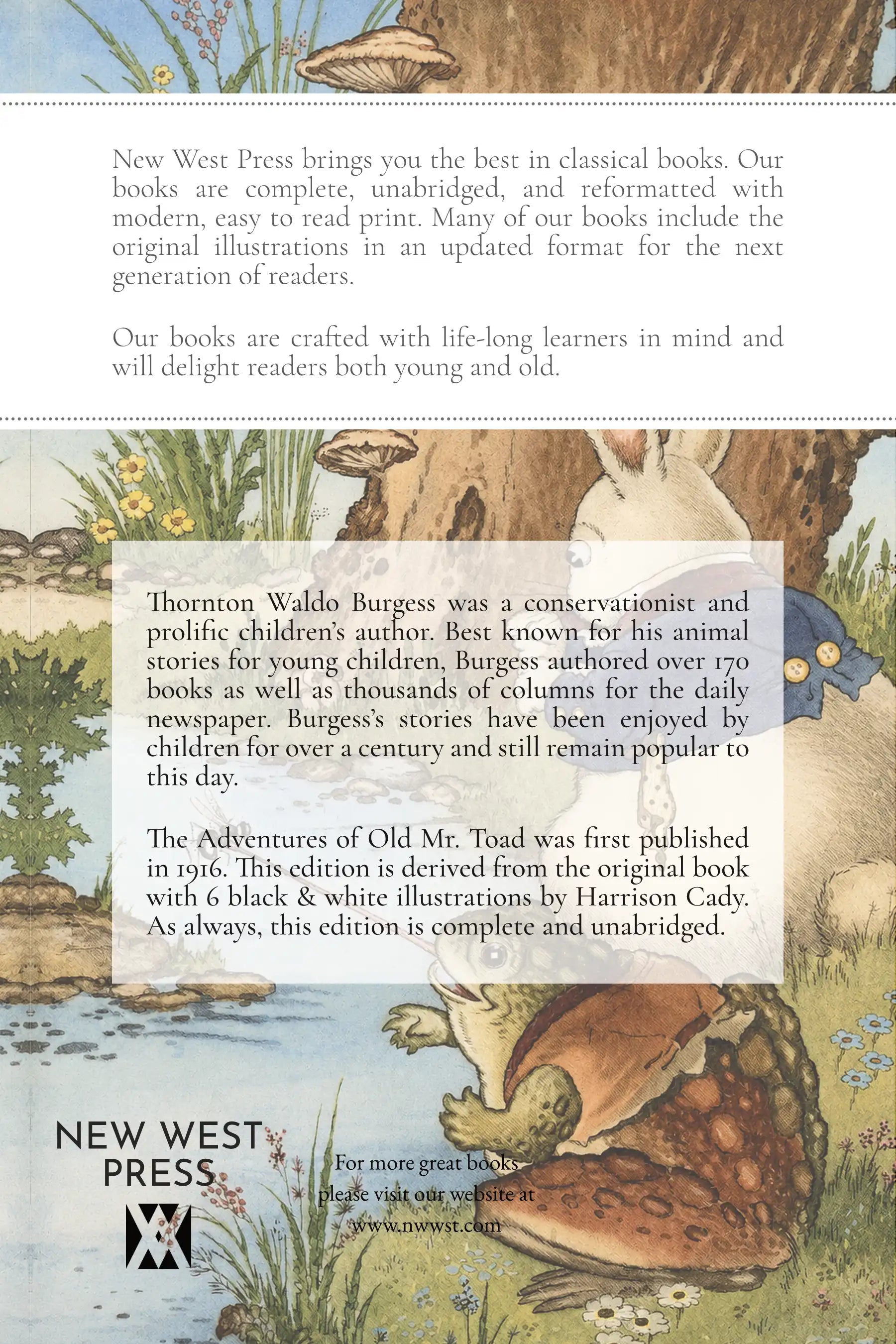 The Adventures of Old Mr. Toad