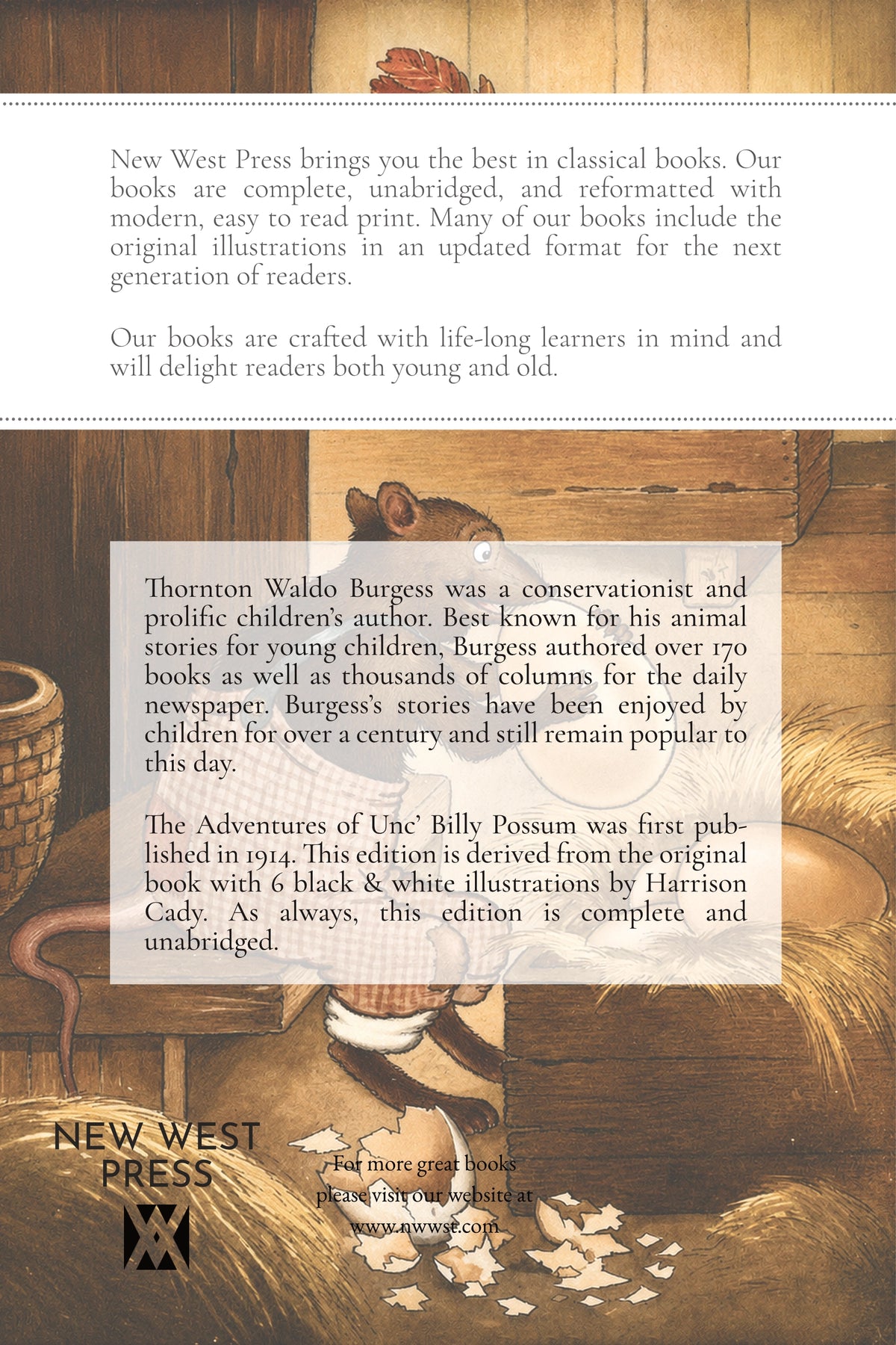 The Adventures of Unc' Billy Possum