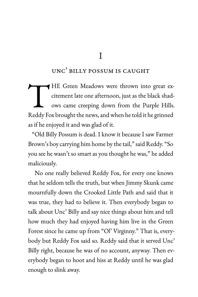 The Adventures of Unc' Billy Possum